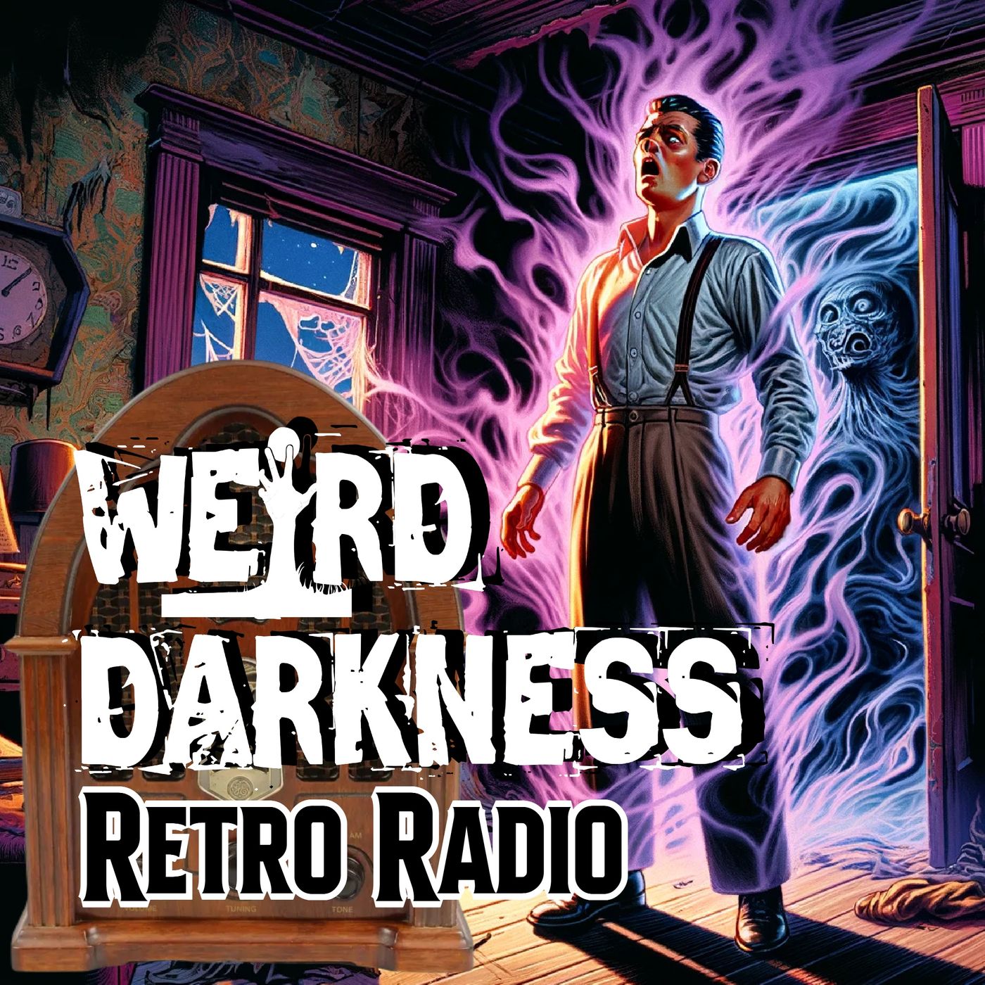 Trapped Inside THE HOUSE OF PURPLE SHADOWS!: #RetroRadio EP0361 #WeirdDarkness