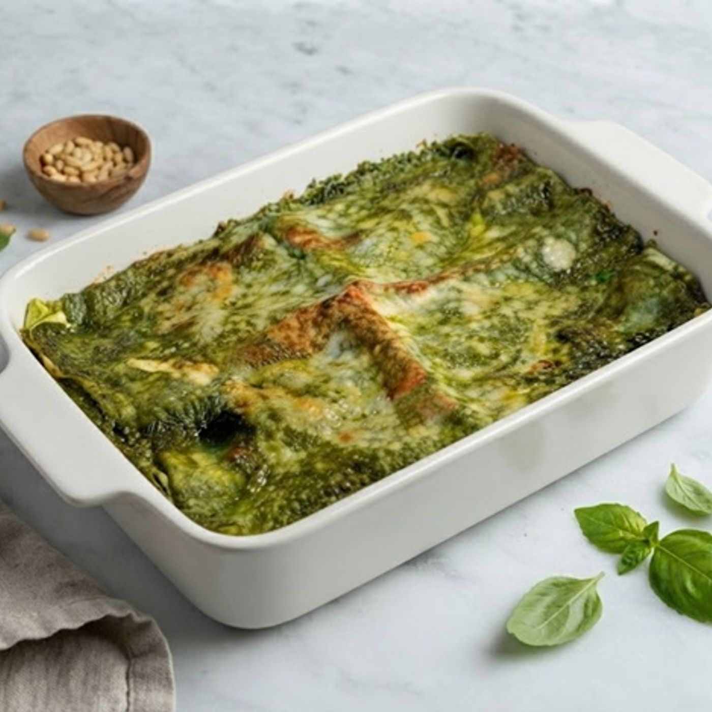 Lasagne al pesto (alla Portofino): ricetta genovese con pesto e besciamella episode artwork