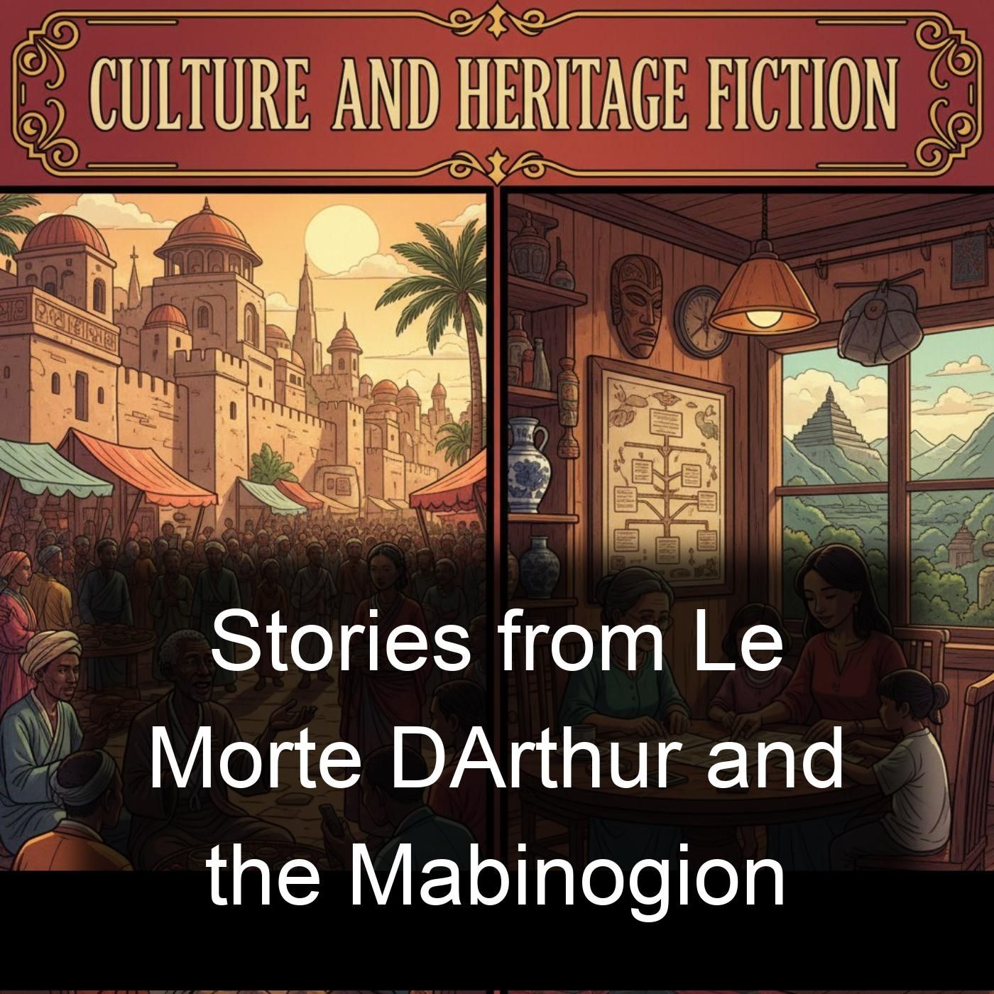Stories from Le Morte DArthur and the Mabinogion cover art