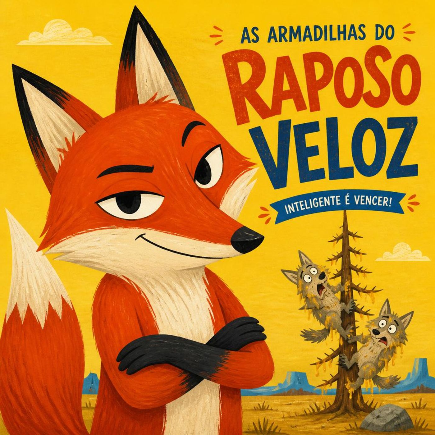 O Raposo Veloz e os Gêmeos Coiotes ｜【Fábula】 episode artwork