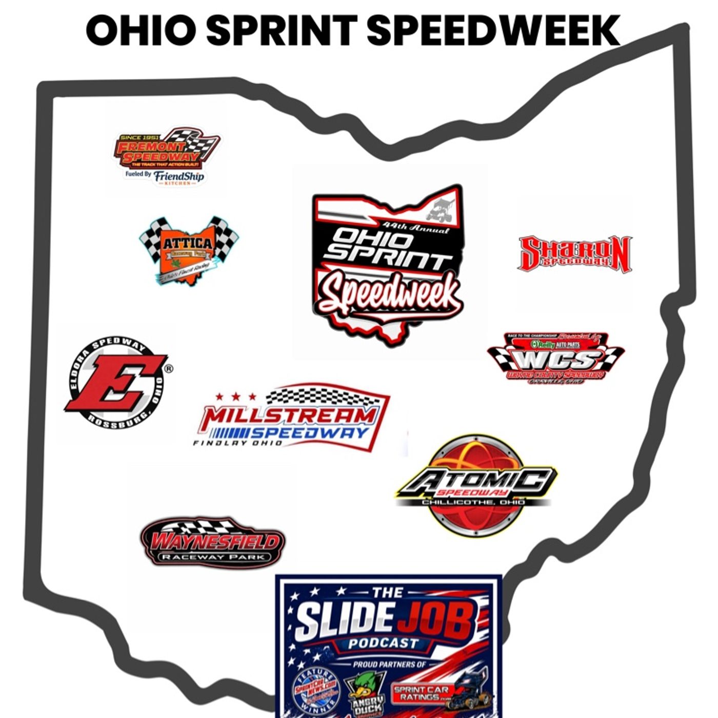 Episode 29 - Slide Job Podcast OH Sprint Speedweek episode artwork