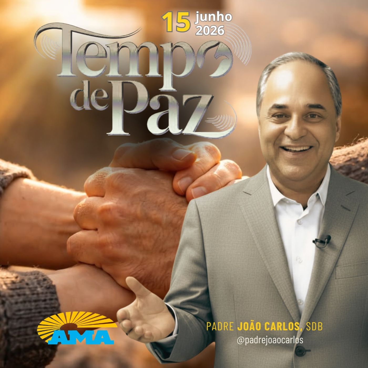 15/06/26 - Programa Padre João Carlos | Tempo de Paz episode artwork