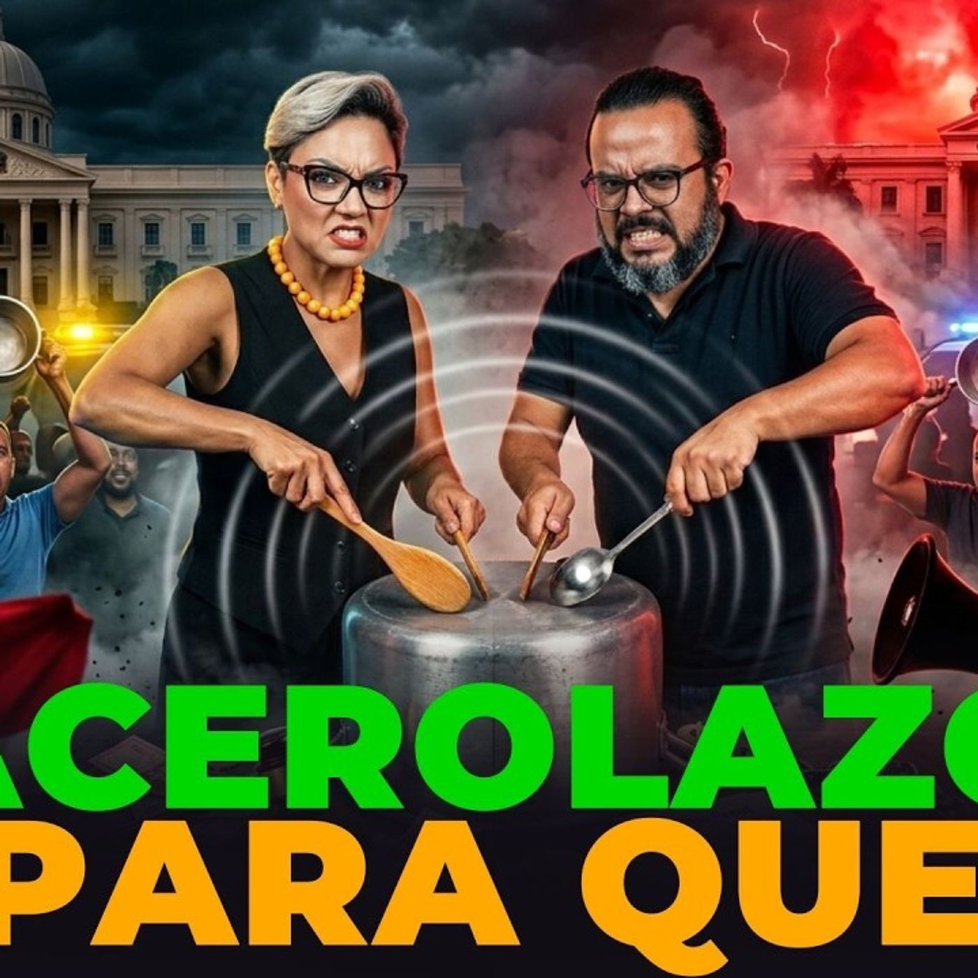 ¡LEY MORDAZA, IMPUESTOS Y CACEROLAZOS! ¿SE ESTÁ CANSANDO EL PUEBLO DOMINICANO¿ episode artwork