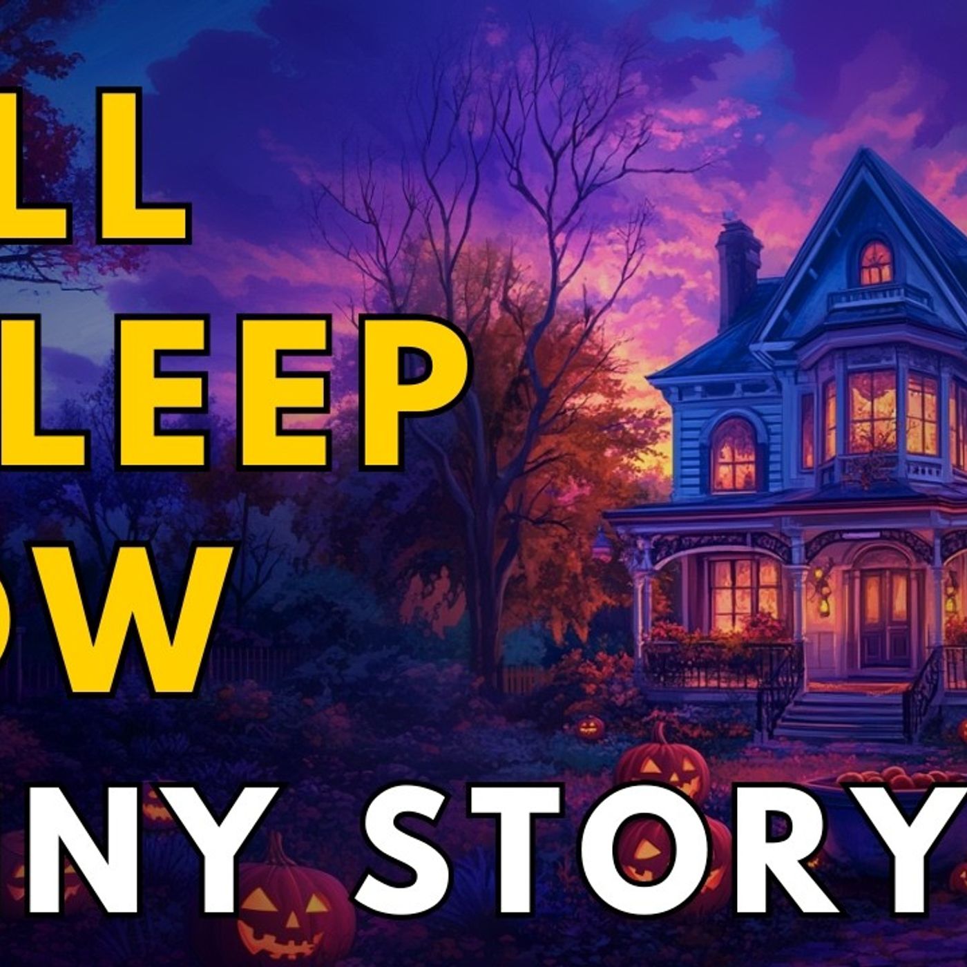 A Not So Spooky Sleepy StoryA Victorian Halloween Party - A RAINY Sleepy Story