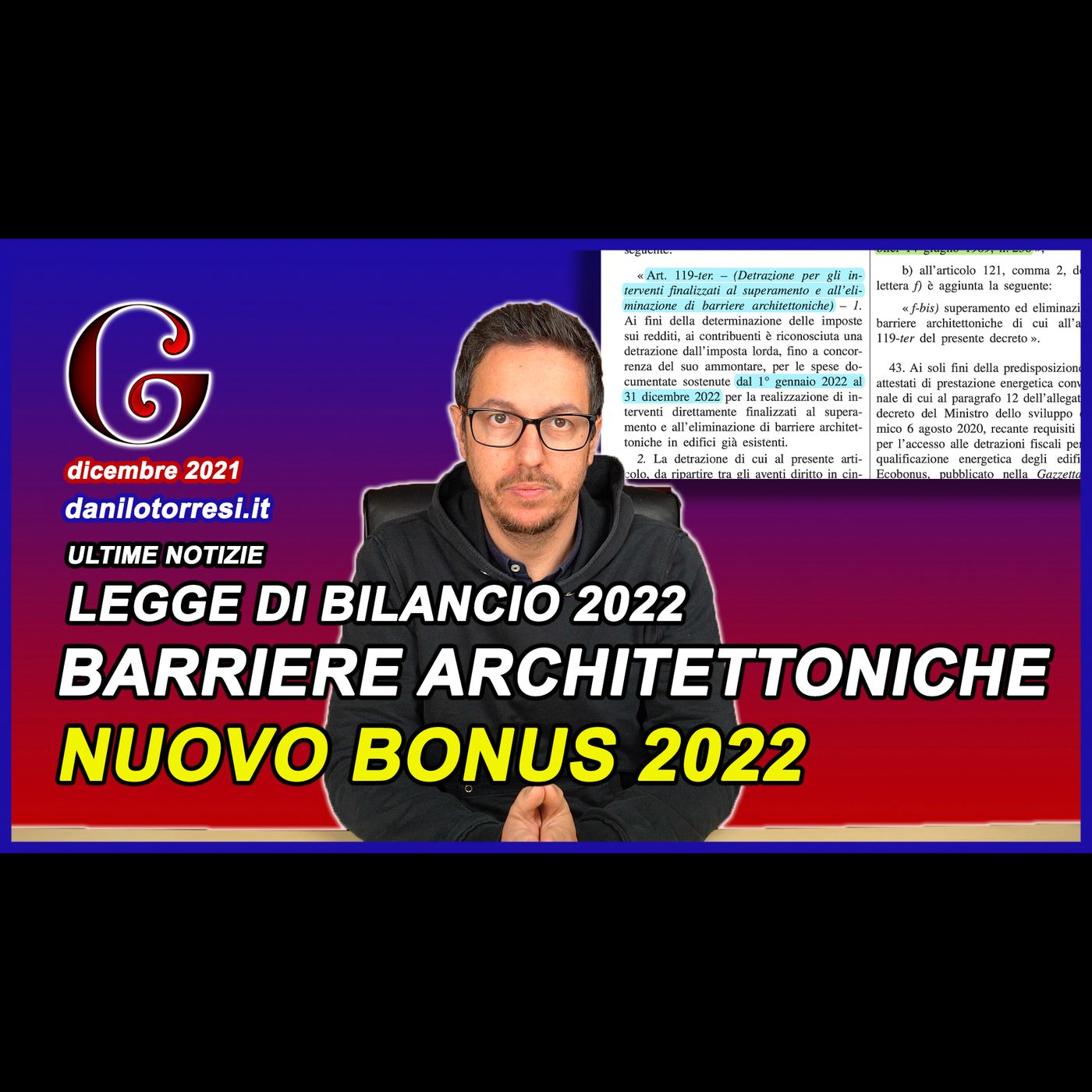 Bonus 2022 eliminazione delle barriere architettoniche al 75 e 110 per cento episode artwork