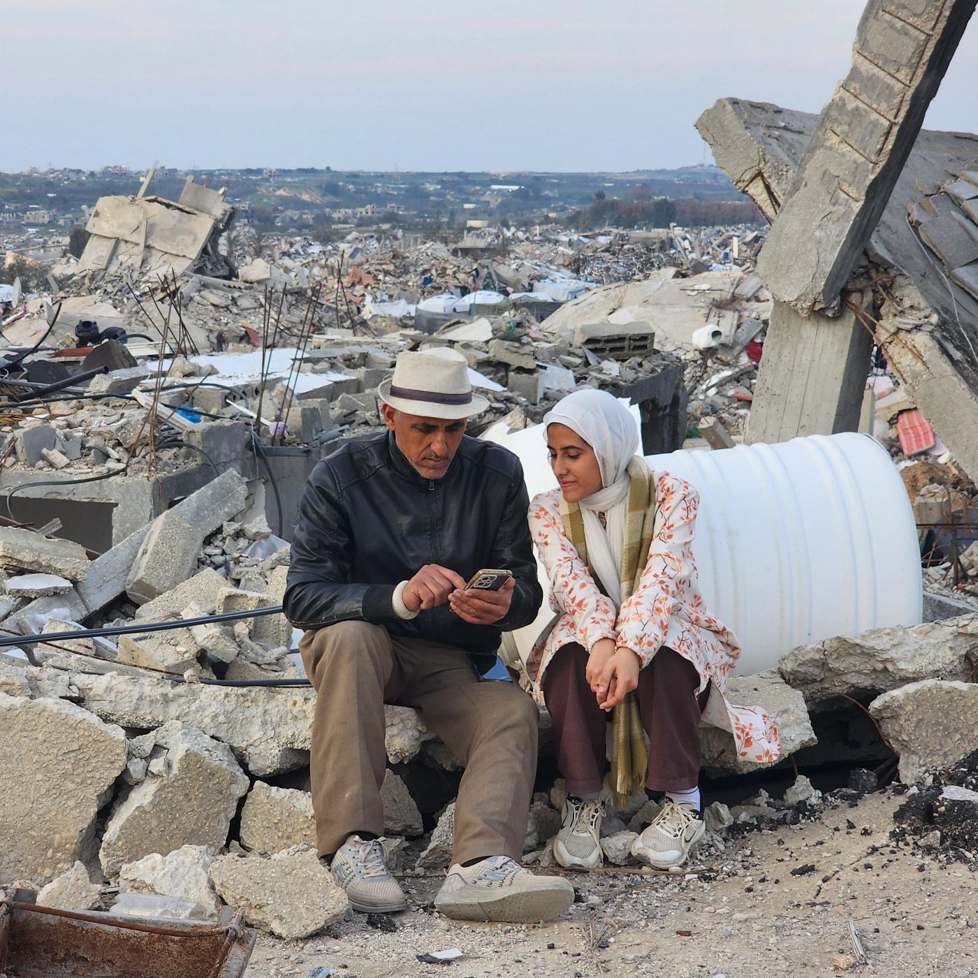 Escaping Gaza City, while reporting on its destruction episode artwork