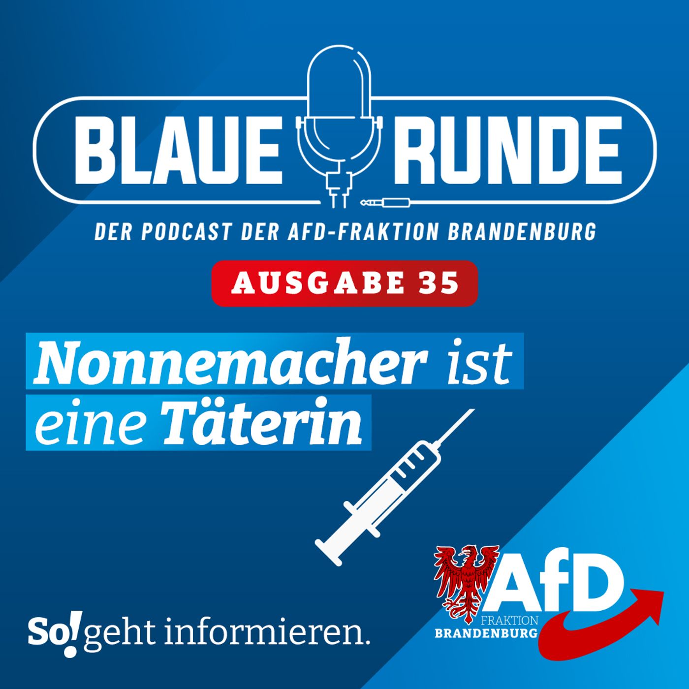 Die Blaue Runde - der Podcast der AfD-Fraktion Brandenburg