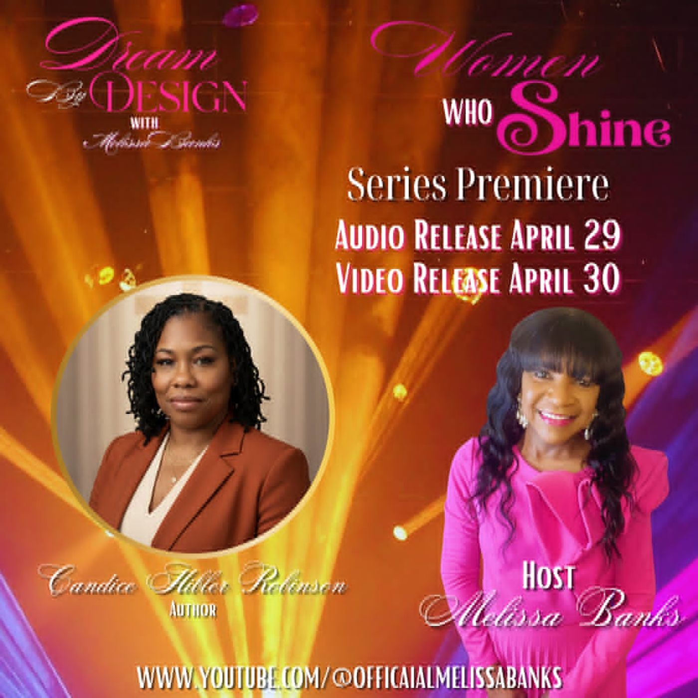 Women Who Shine series welcomes Candice Hibler Robinson ~ #womenempowerment #femaleentrepreneur episode artwork