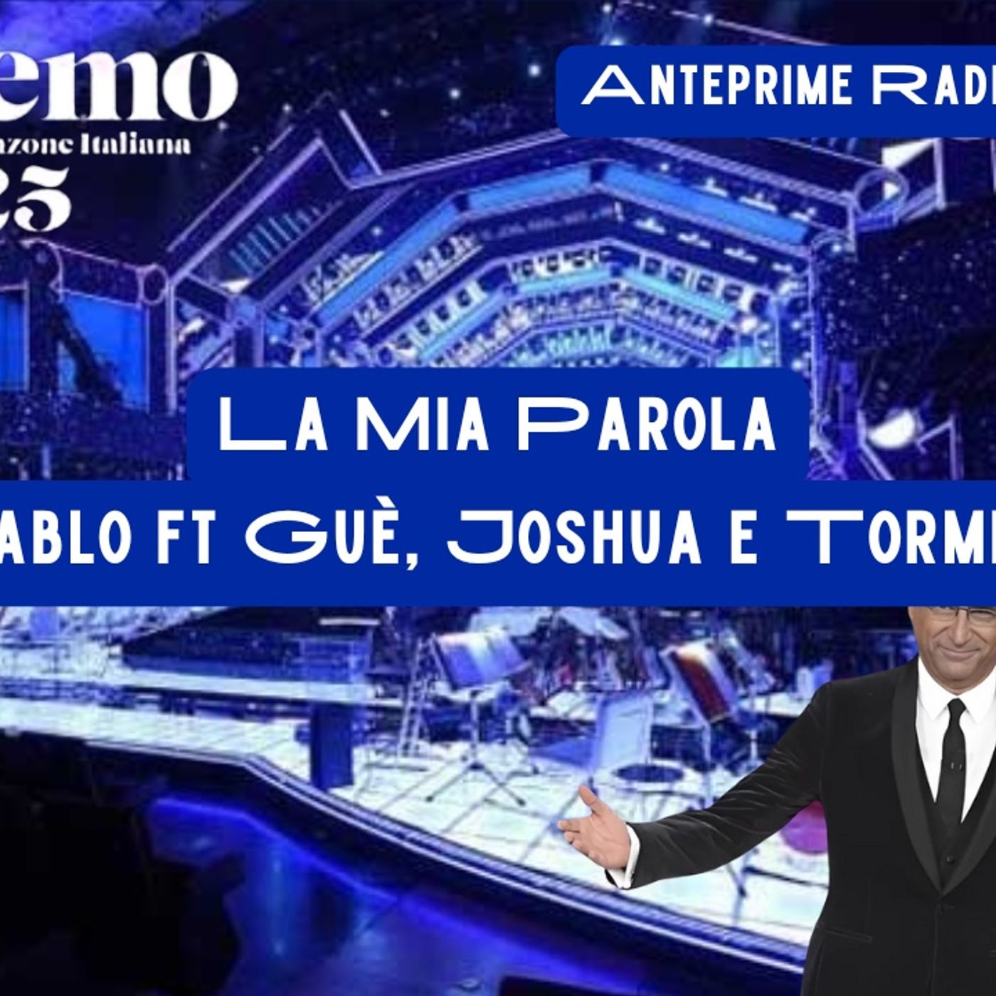 Shablo ft Guè, Joshua e Tormento - La mia parola | Anteprima Singolo Sanremo 2025 a Radio Puggini episode artwork