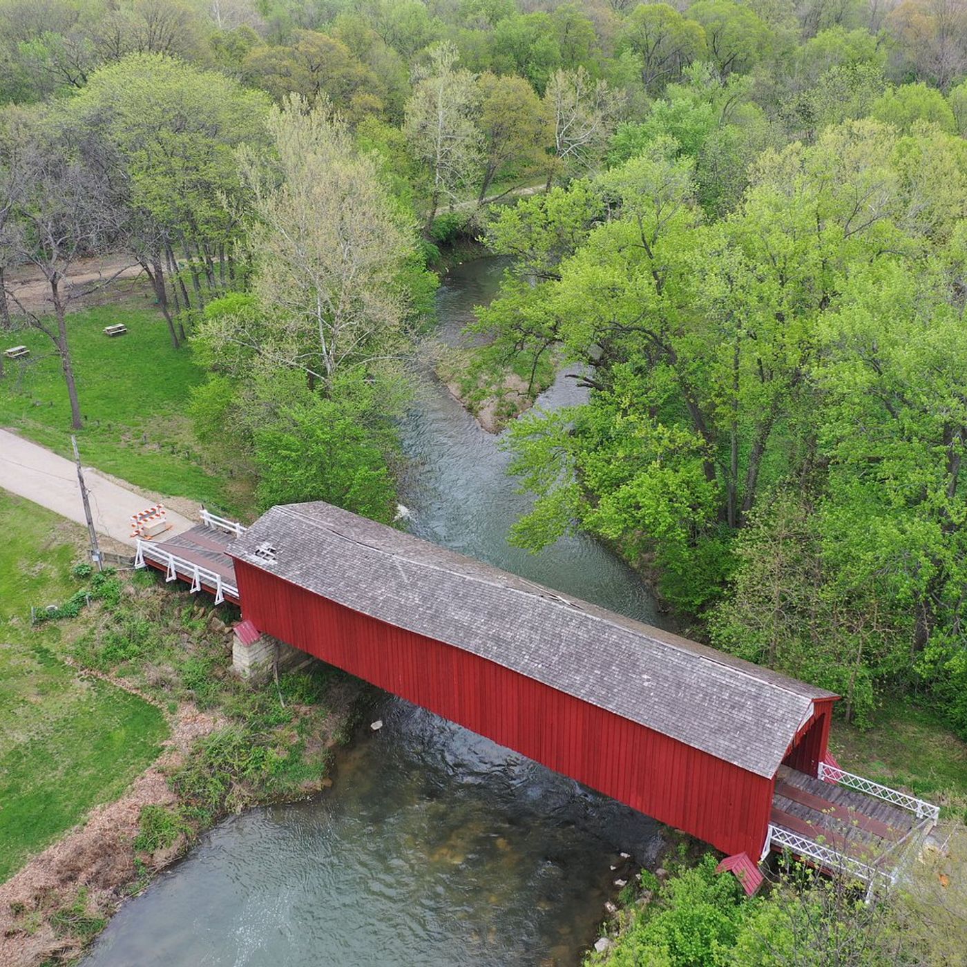 Princeton’s Red Covered Bridge advances to design phase of restoration