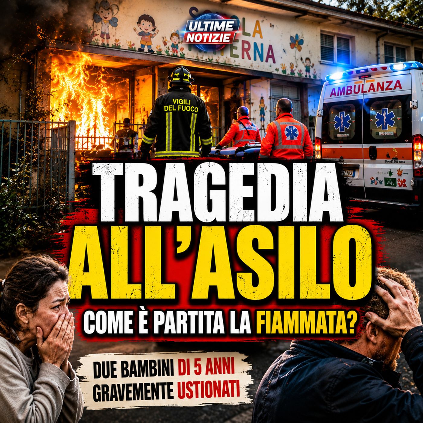 ORRORE ALL’ASILO: Una Fiammata Ustiona Due Bimbi di 5 Anni | Cosa È Successo Davvero? episode artwork