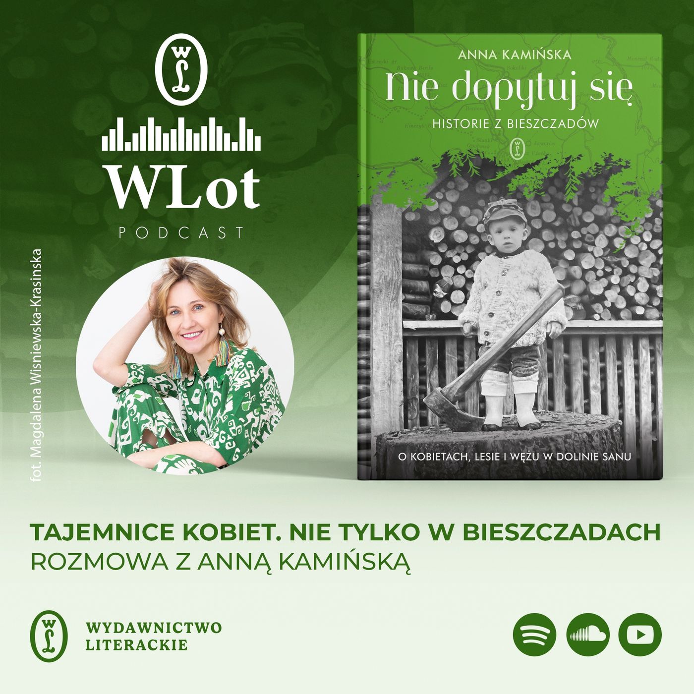 Wlot 71: Tajemnice kobiet. Nie tylko w Bieszczadach – rozmowa z Anną Kamińską episode artwork