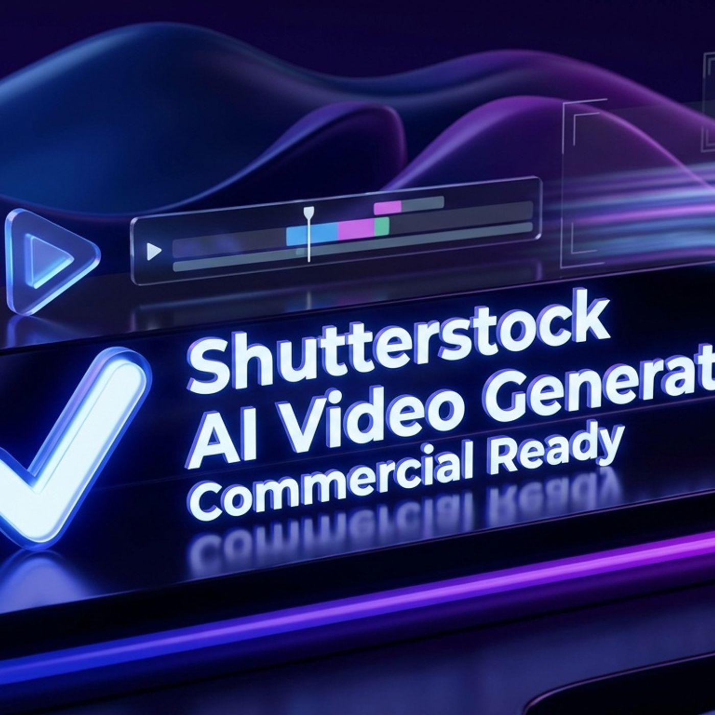 Shutterstock AI Video: Brand Safe or Boring? — Blue Lightning AI Daily cover