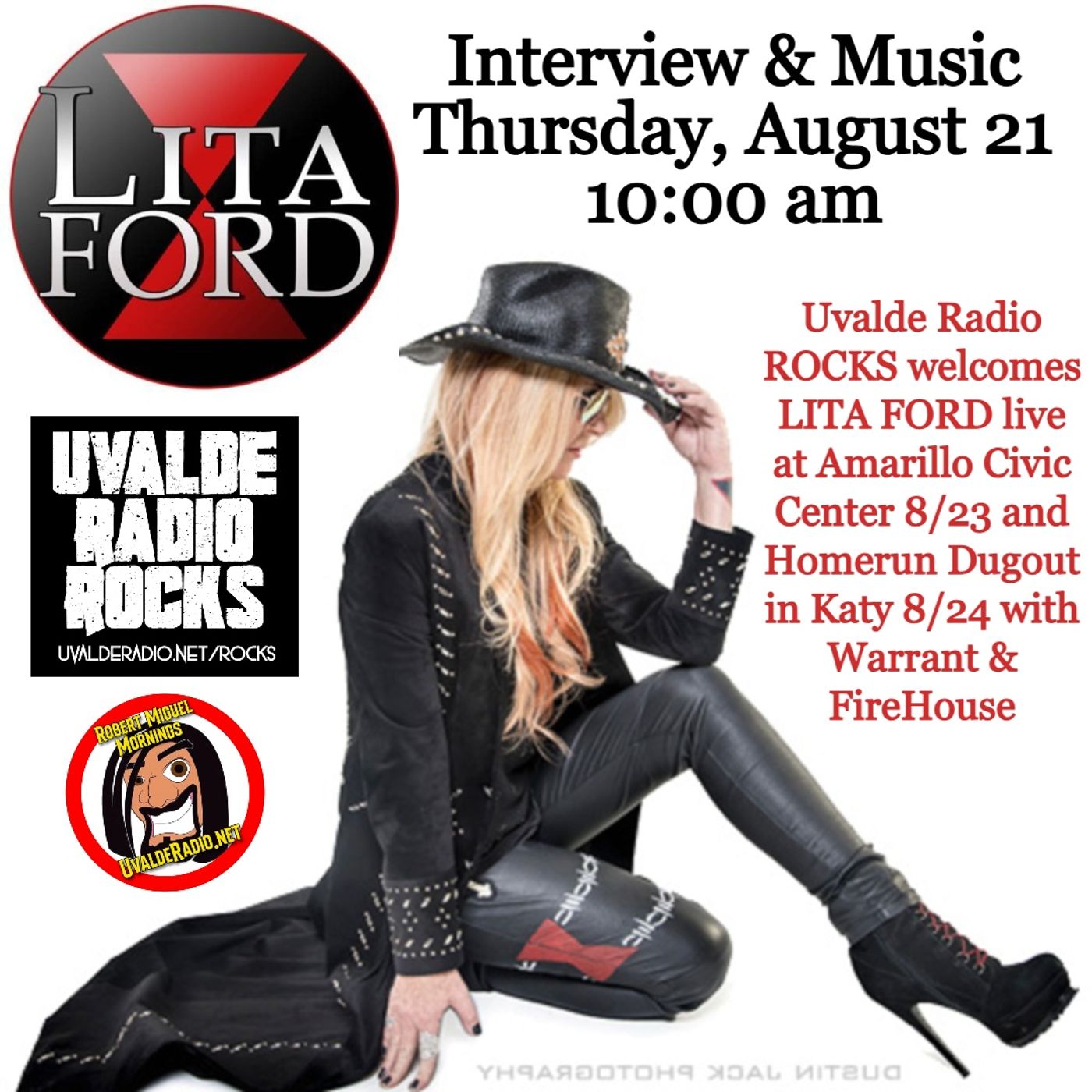 Lita Ford / August 2025 episode artwork