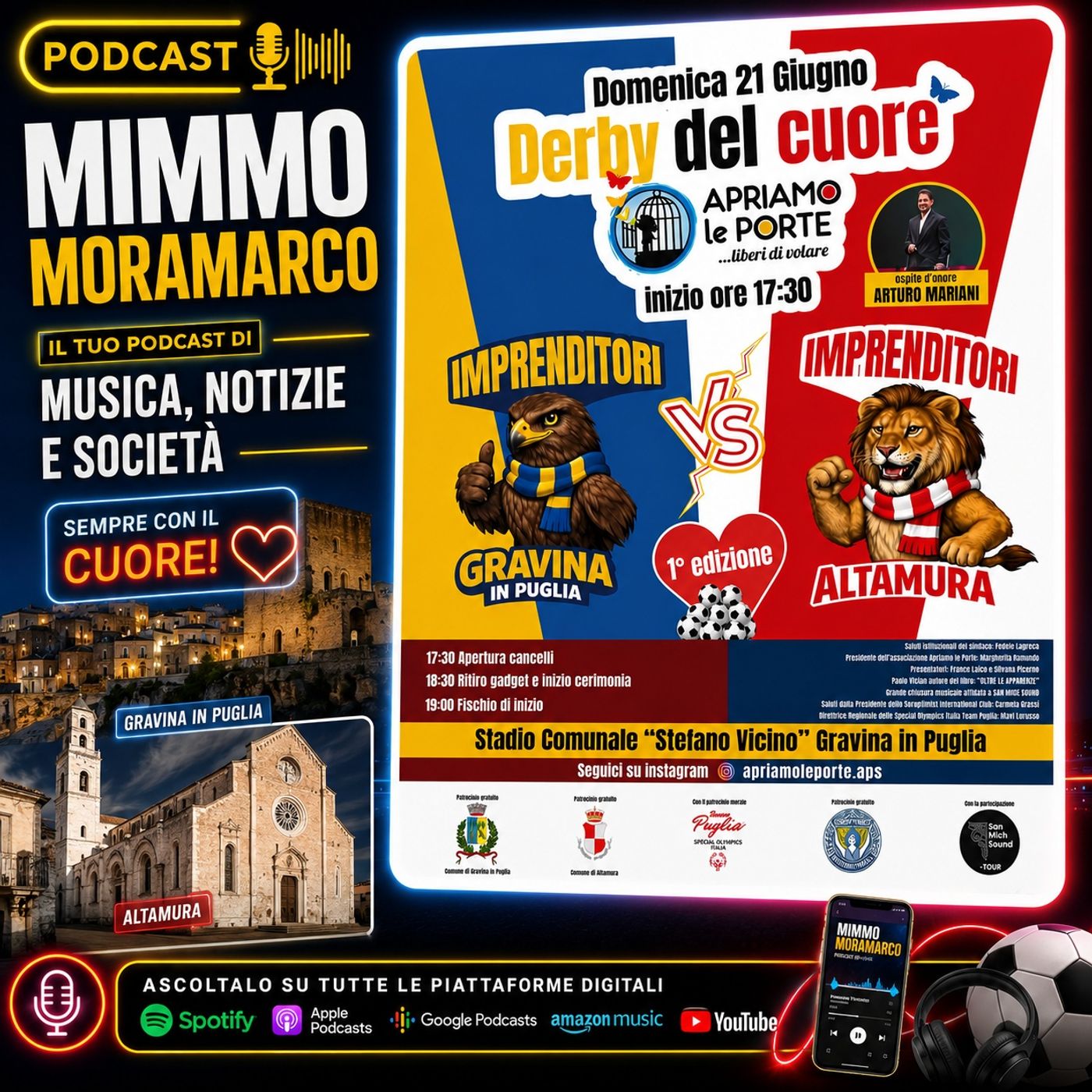 Evento Apriamo le porte a Gravina in Puglia episode artwork