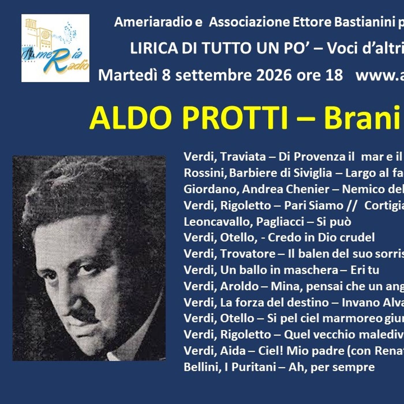 Lirica di tutto un po' - Aldo Protti episode artwork