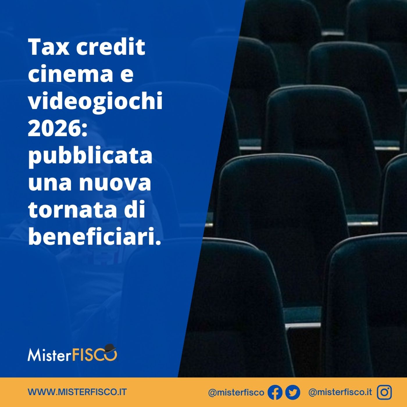 Tax credit cinema e videogiochi 2026: pubblicata una nuova tornata di beneficiari episode artwork