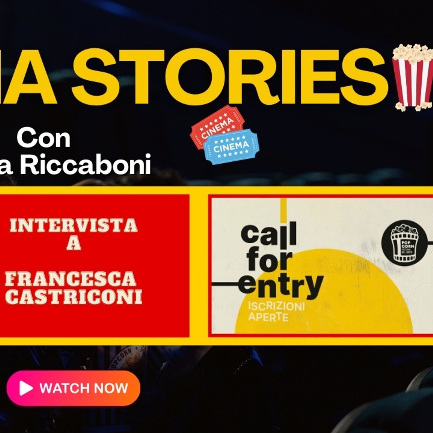 Pop Corn Festival del Corto 2026: nona edizione a Porto Santo Stefano tra “luce e ombra” e un bando ricco di premi