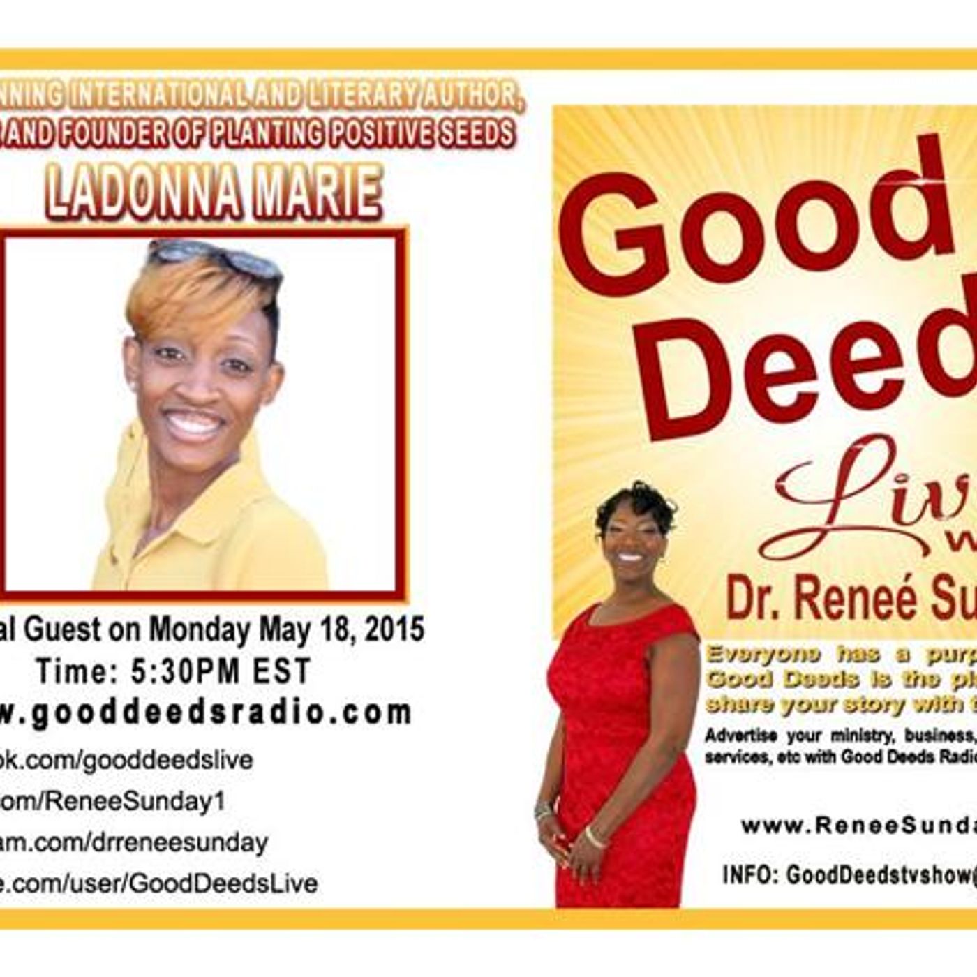 Dr. Renee Sunday\'s show