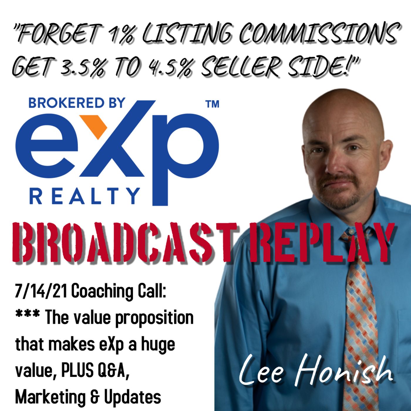 MAX Commission of 4.5% Seller Side on Pre-Foreclosure-Listings | Lee Honish | 833-969-4673