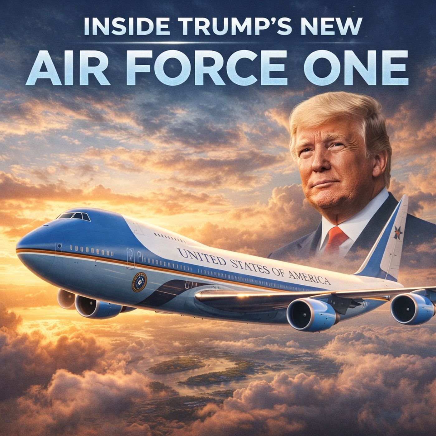 Inside Trump’s New Air Force One