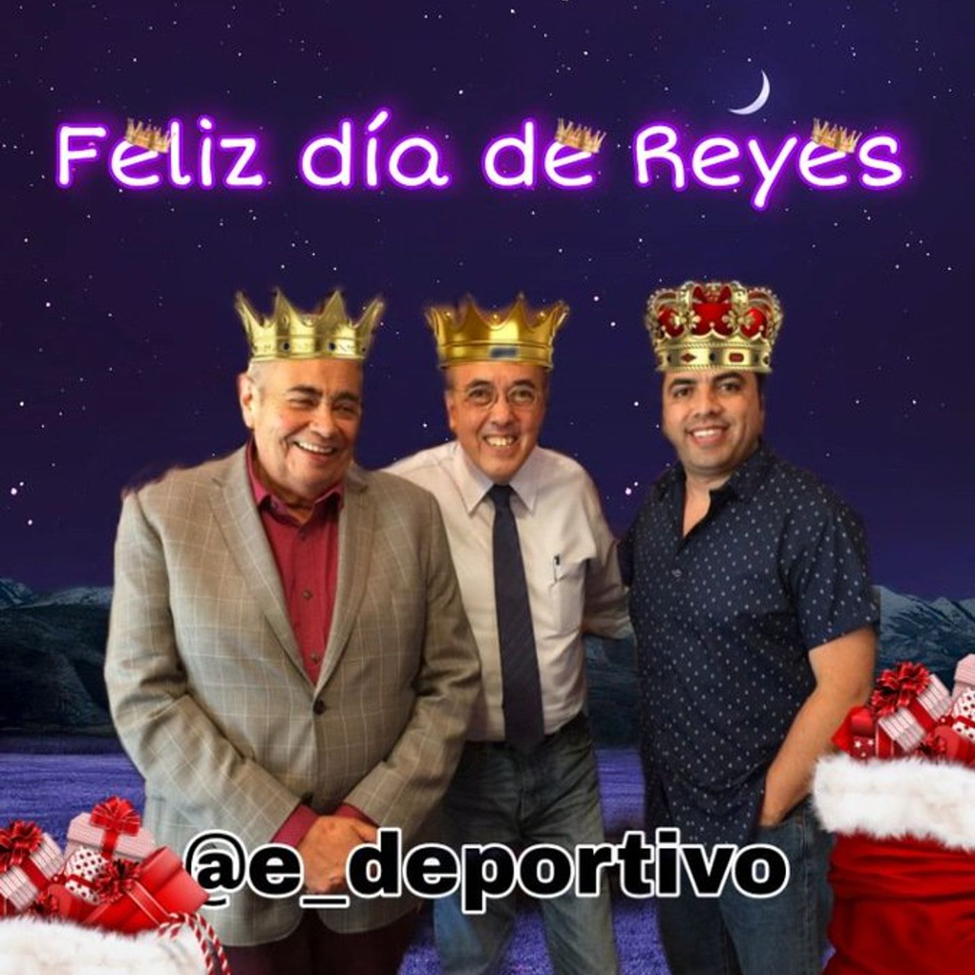 Los Tres Reyes Vagos en Espacio Deportivo de la Tarde 05 de Enero 2022