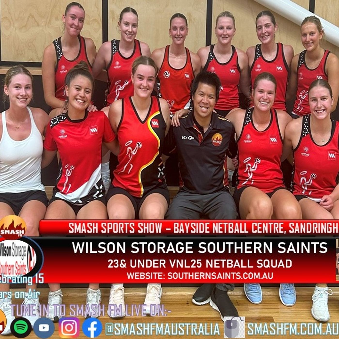 SSS15THYR: Southern Saints 23&Us VNL25 Netball Interviews 100225