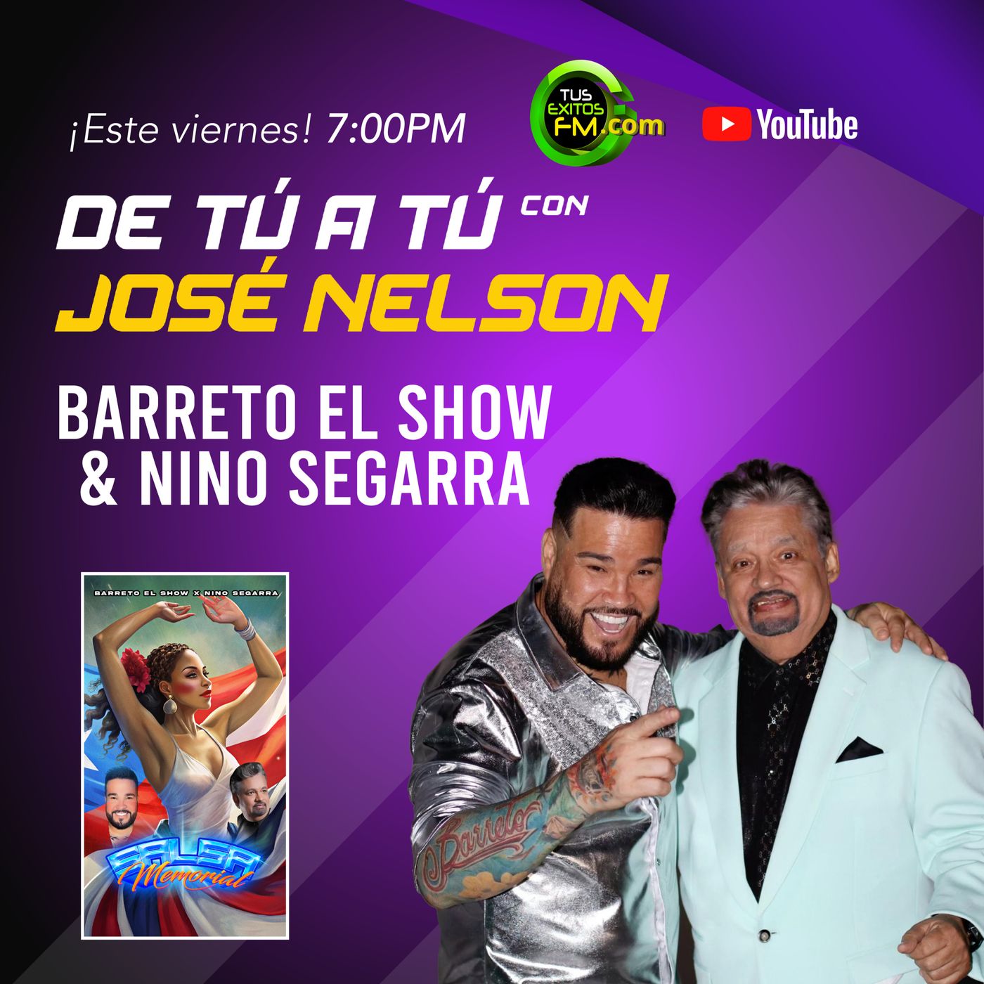 De Tú a Tú con José Nelson