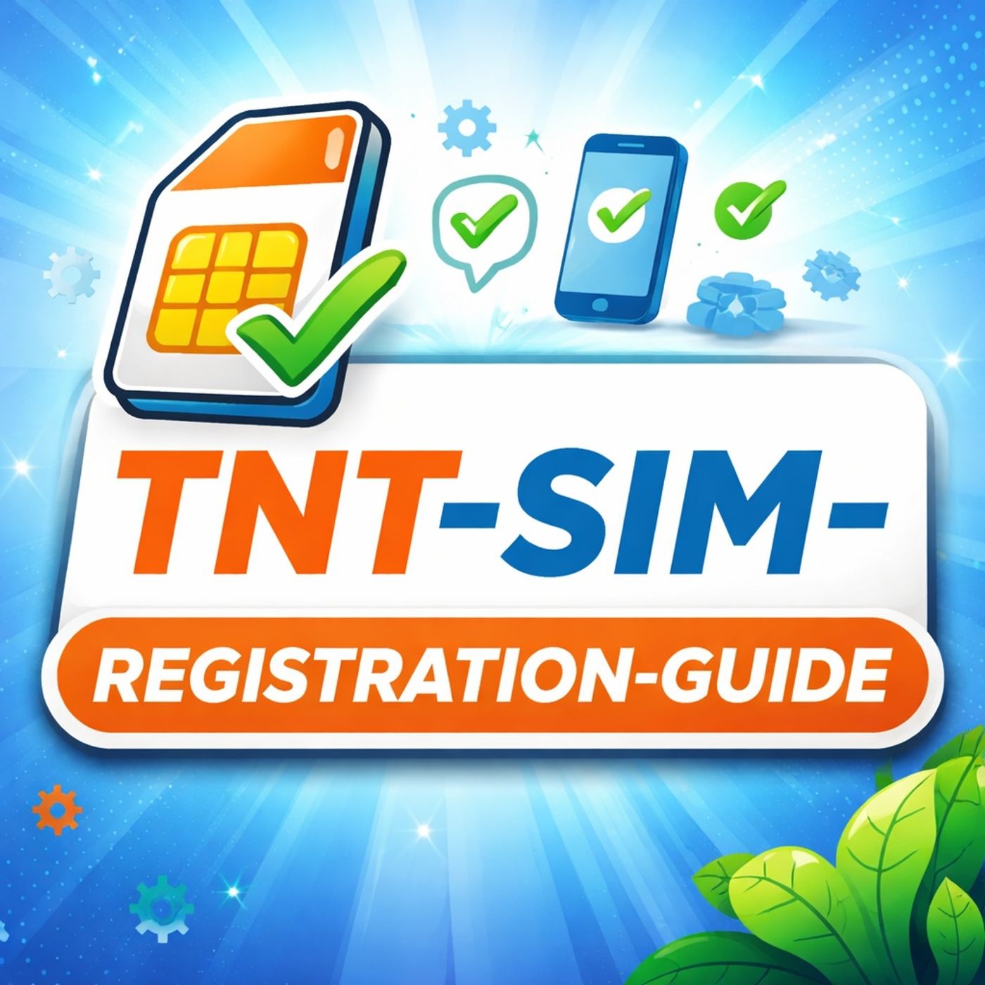 TNT SIM Registration Guide cover art