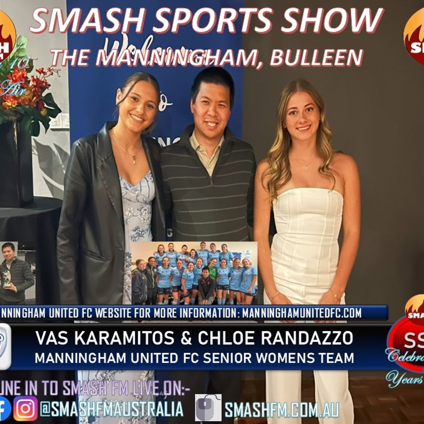 SSS10THYR: Manningham United Blues FC Women's State League 2 Champions Ambassador Interviews 111024