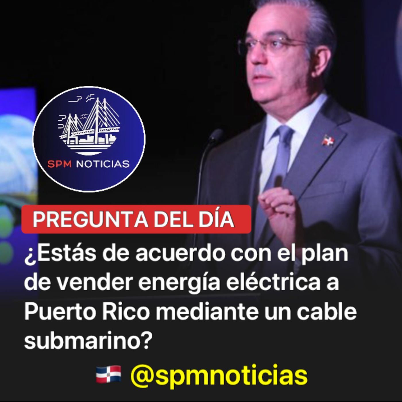 PREGUNTA DEL DÍA❓ ¿Estás de acuerdo con el plan de vender energía eléctrica a Puerto Rico mediante un cable submarino? episode artwork