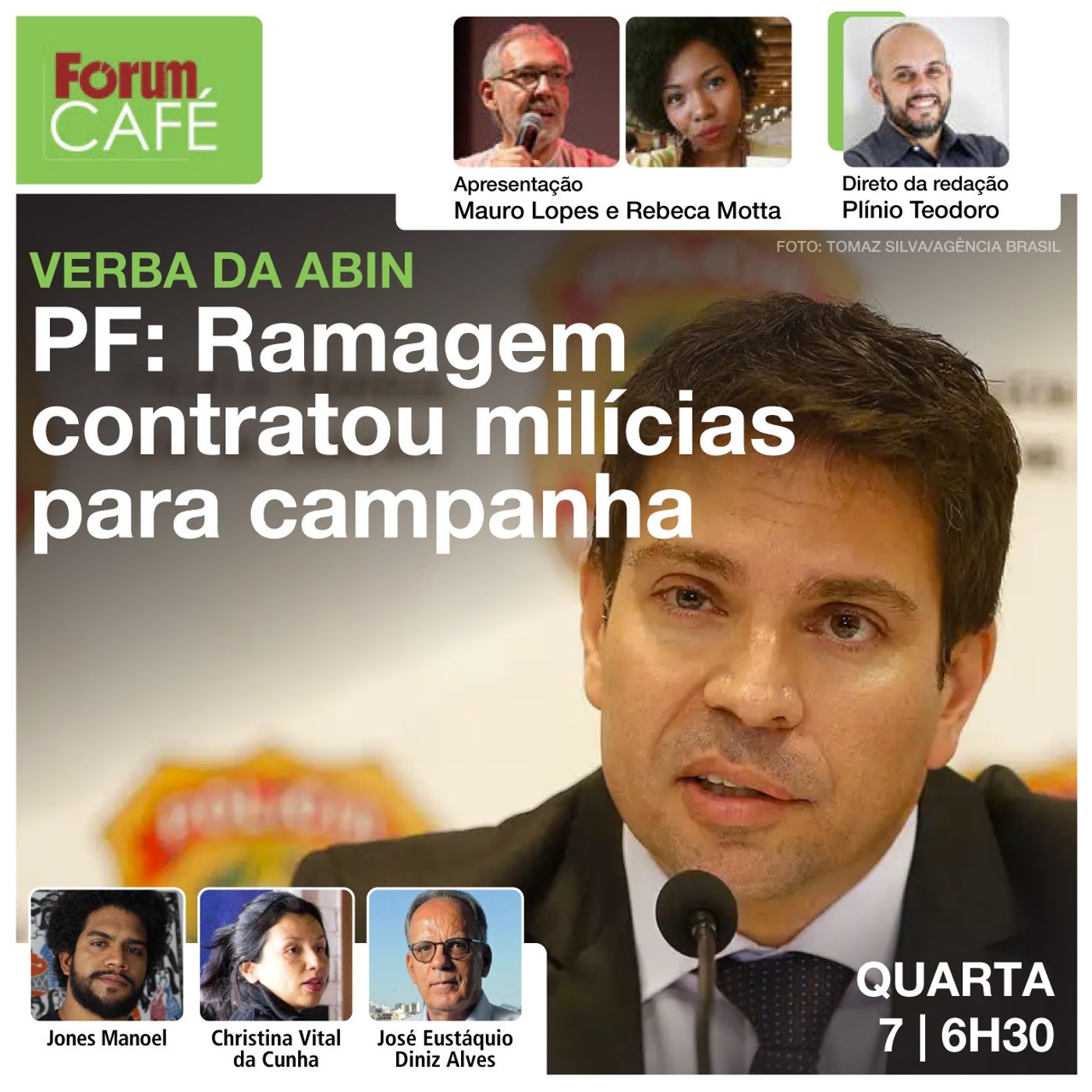 EXCLUSIVO: Com verba da ABIN / PF indica que Ramagem contratou milícias para sua campanha