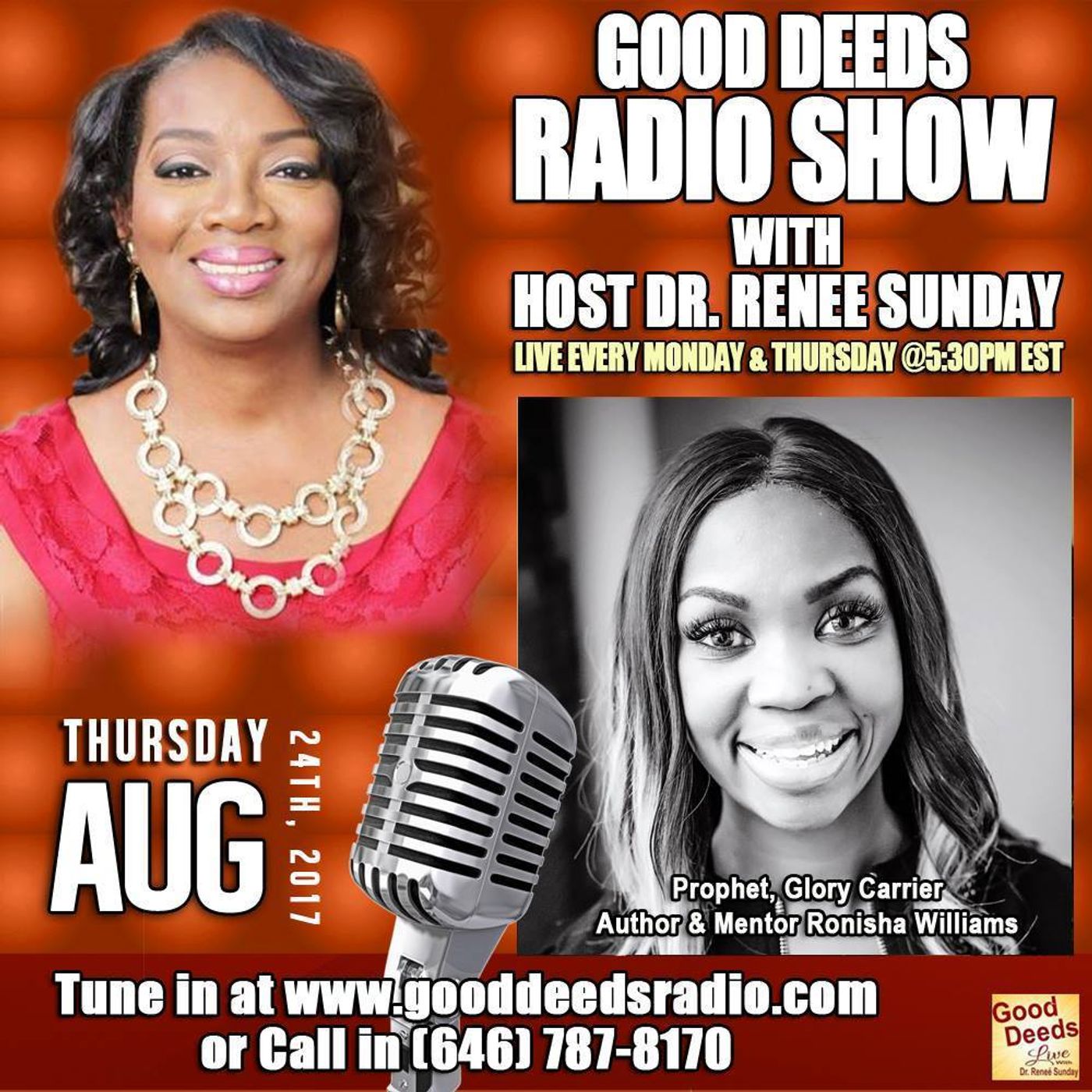 Dr. Renee Sunday\'s show
