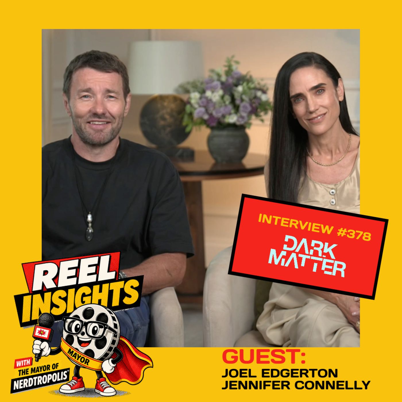 JOEL EDGERTON & JENNIFER CONNELLY: Dark Matter episode artwork