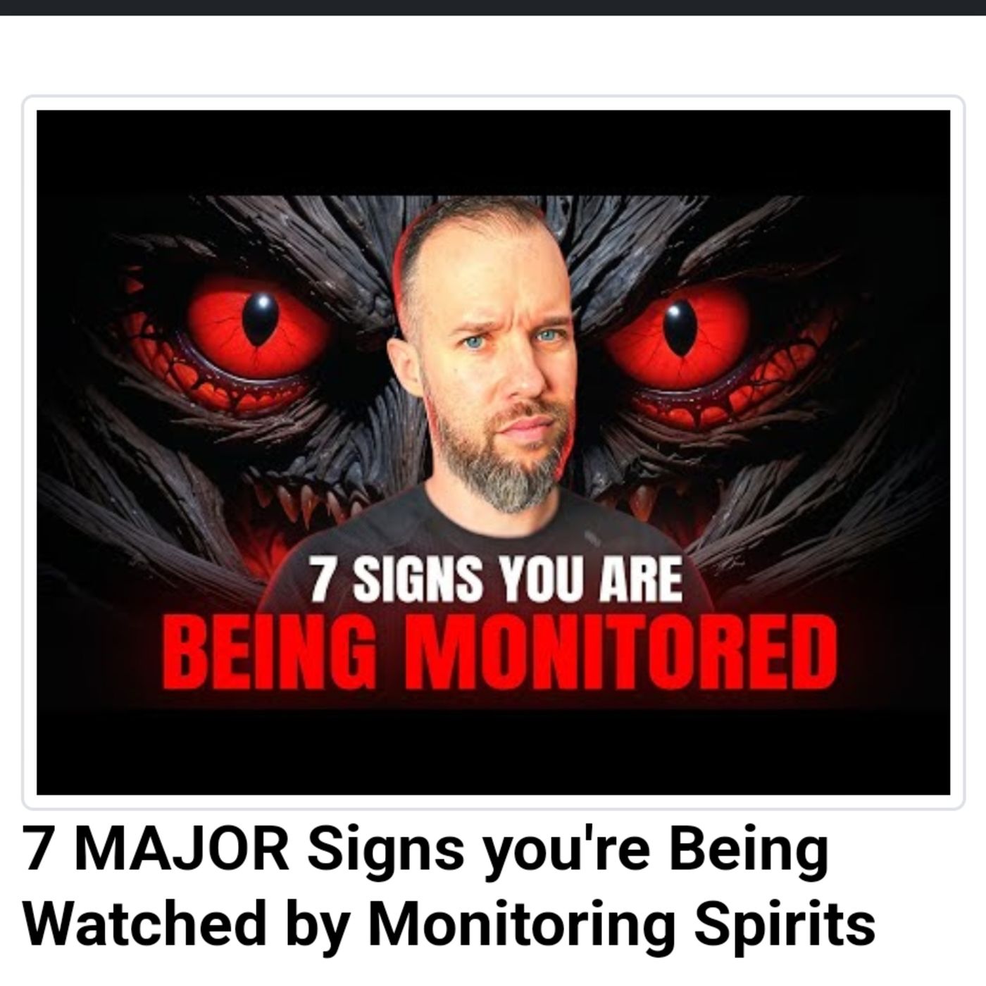7 MAJOR Signs you're Being Watched by Monitoring Spirits episode artwork