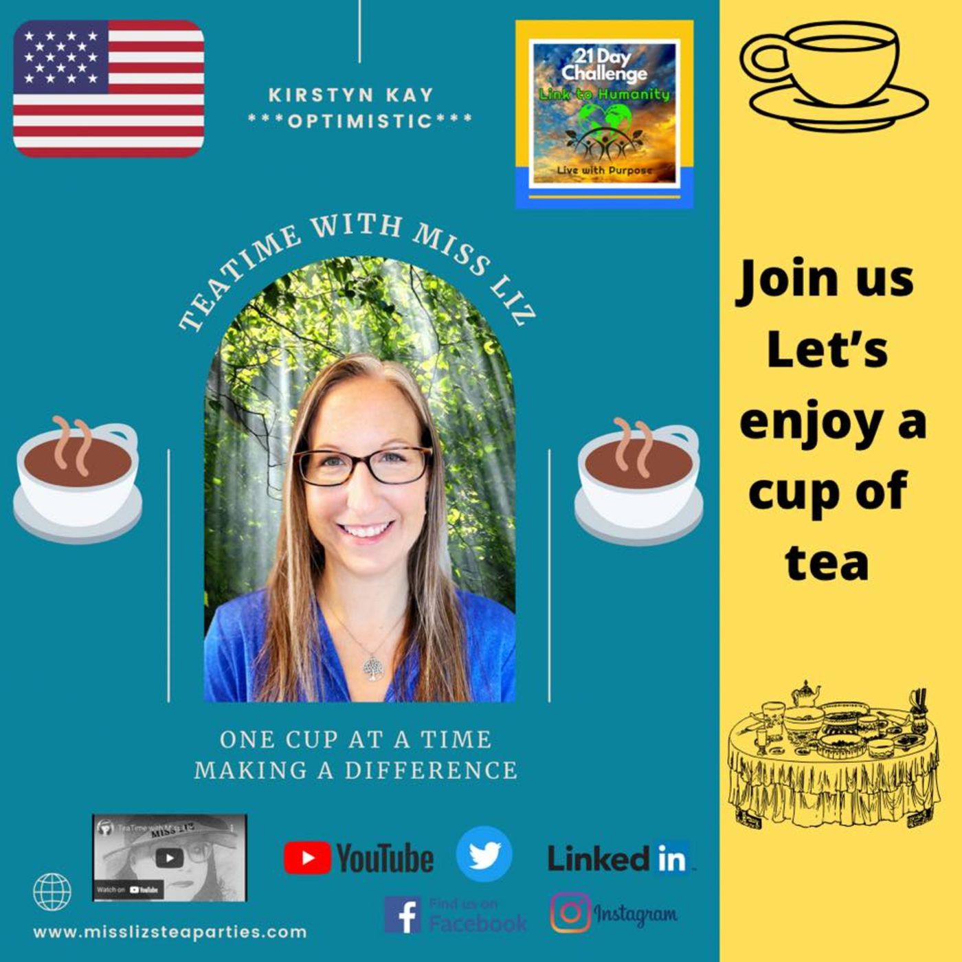 Teatime with Miss Liz