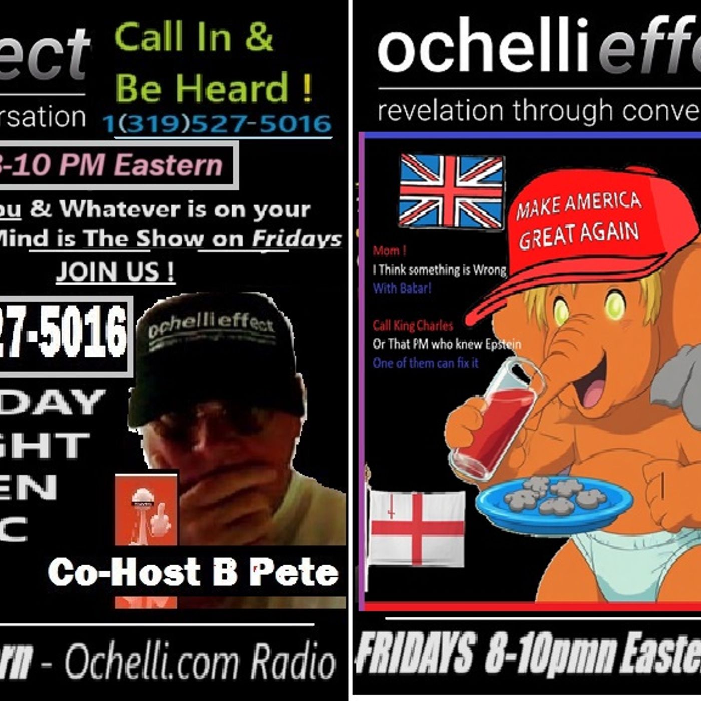 Ochelli Effect 9-12-2025 Friday Night Open Mic with B Pete