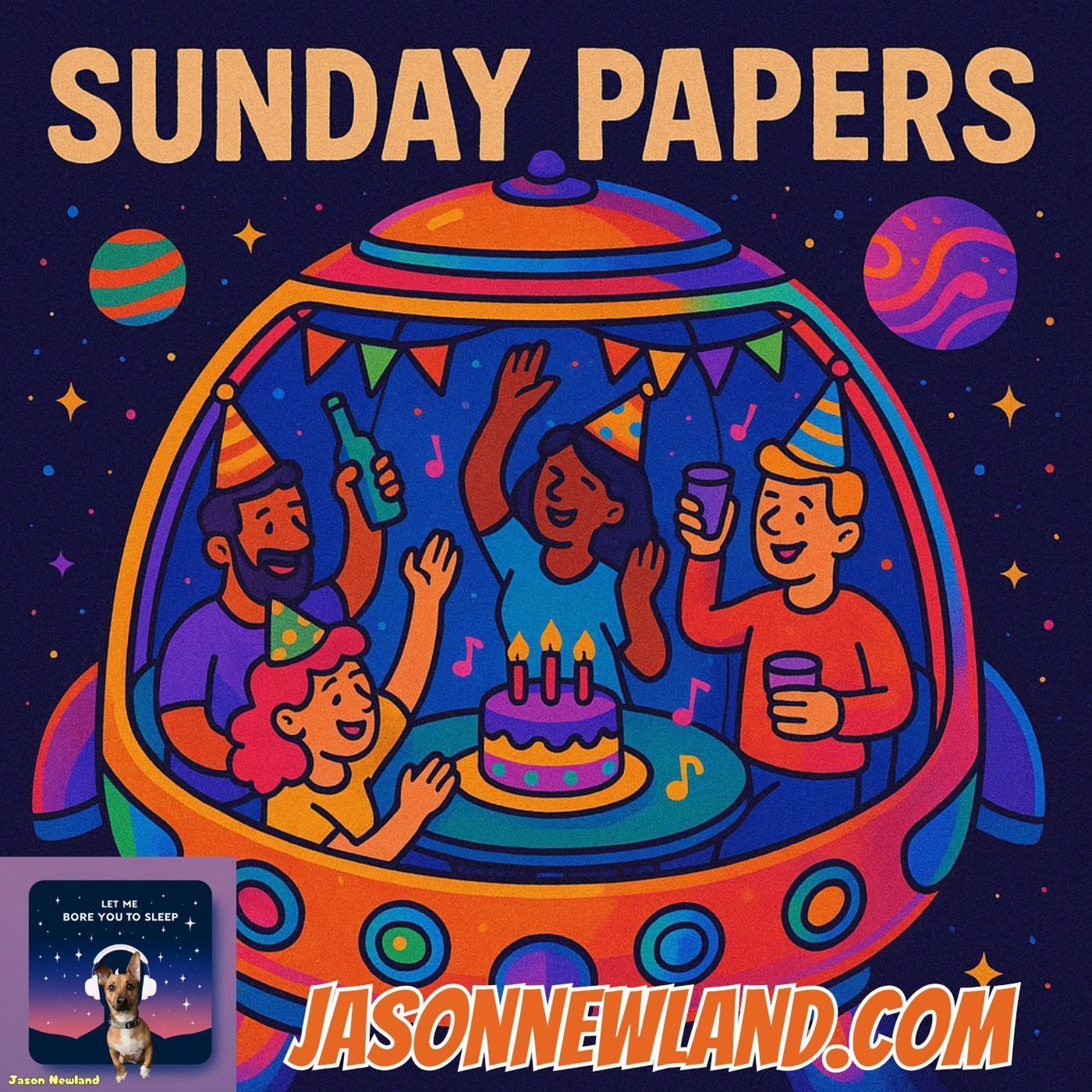 (no music) (10 hours) Sunday Papers | Let me bore you to sleep #1333 | 20th April 2025