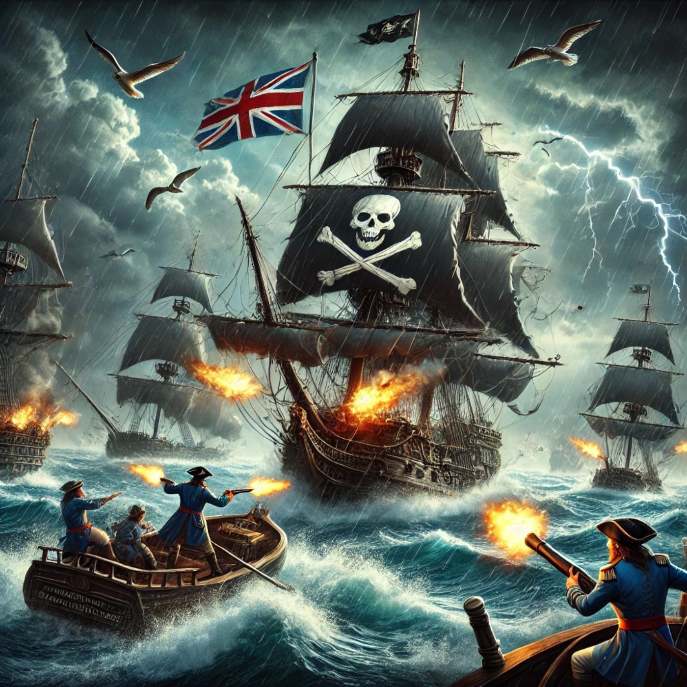 Pirate, and The Three Cutters podcast artwork