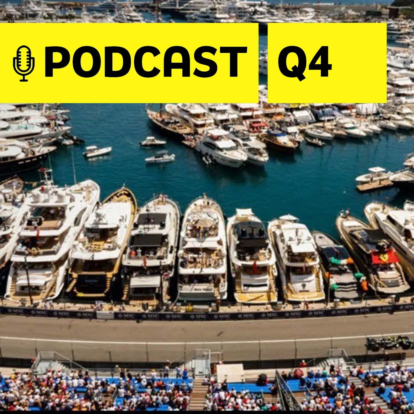 Podcast Q4 VERSTAPPEN FRUSTRA concorrência e conquista POLE em MÔNACO; ALONSO É 2º episode artwork