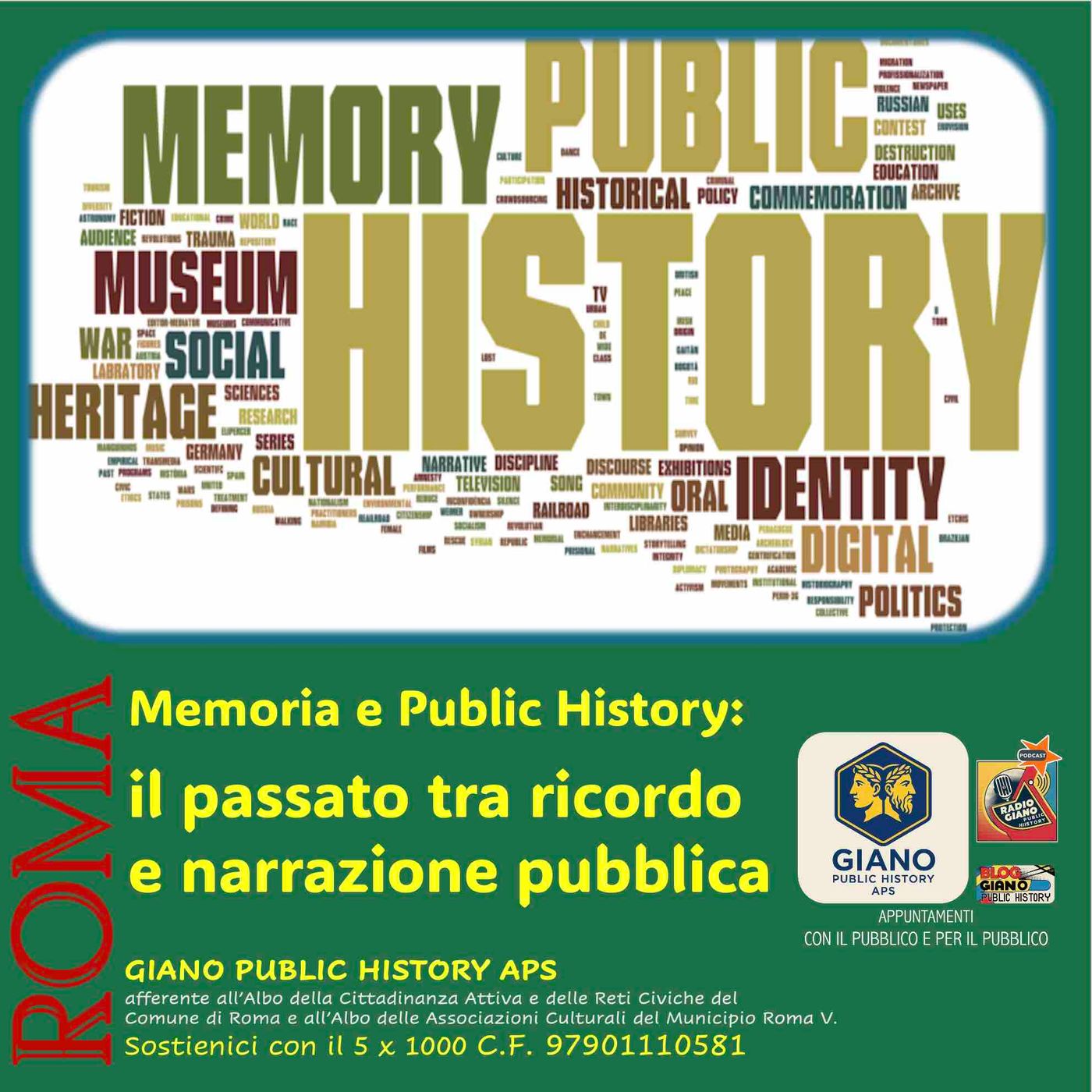 MEMORIA e PUBLIC HISTORY:  il passato tra ricordo e narrazione pubblica