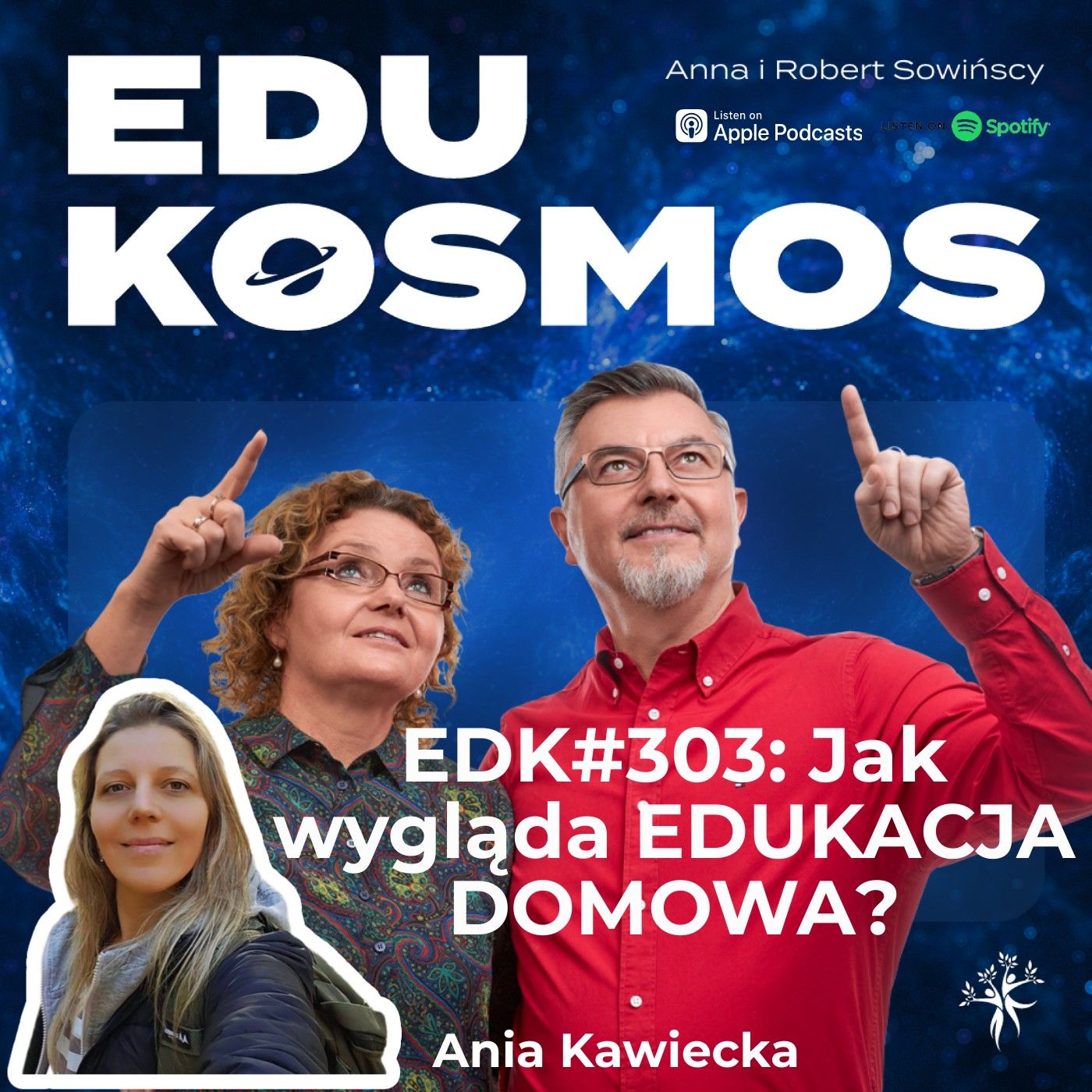 EDK303: Jak wygląda EDUKACJA DOMOWA ? - Ania Kawiecka z DOMOSZKOŁY.