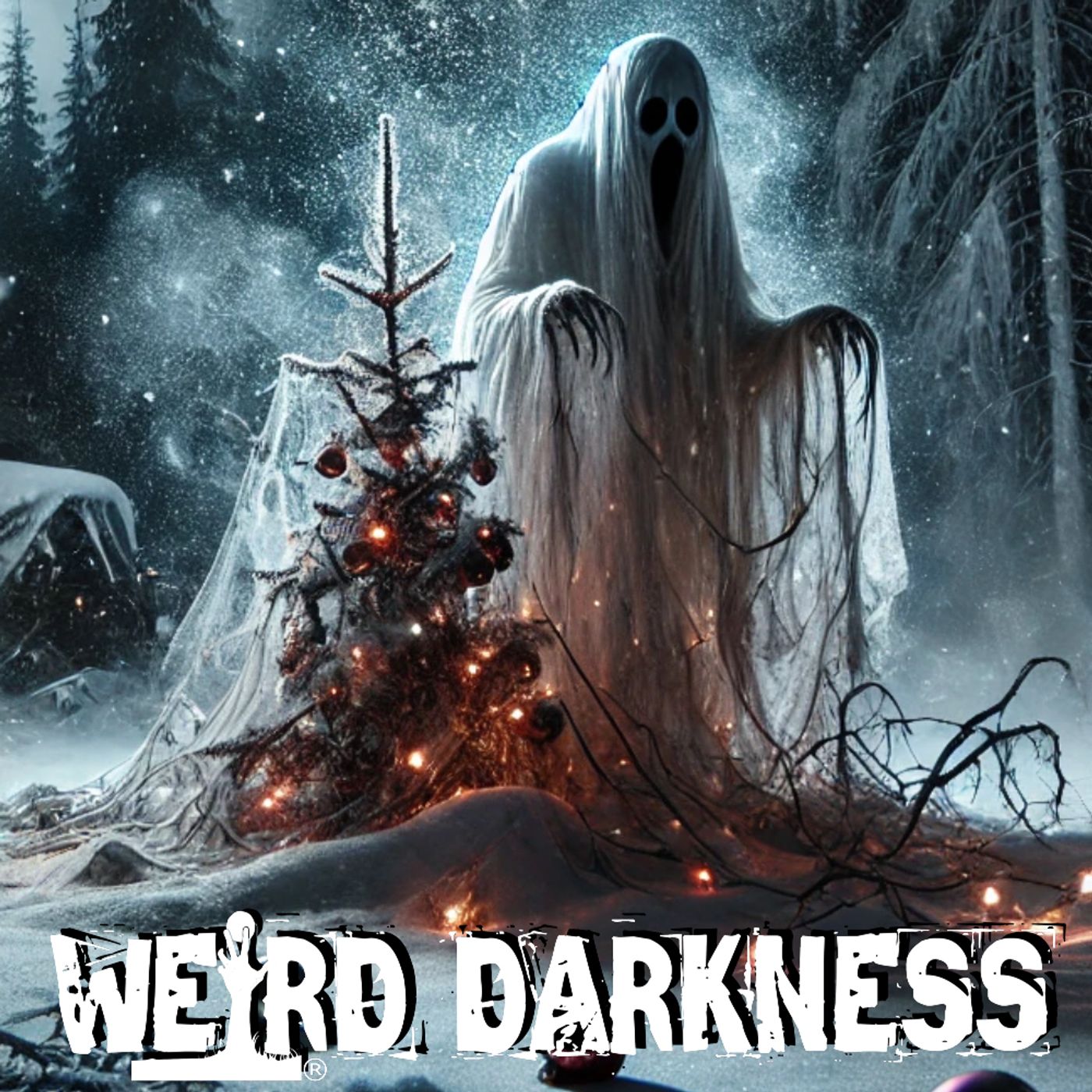 cover of episode “TERRIFYING TRUE CHRISTMAS GHOST STORIES AND HORRIFYING HOLIDAY HAUNTINGS” #WeirdDarkness