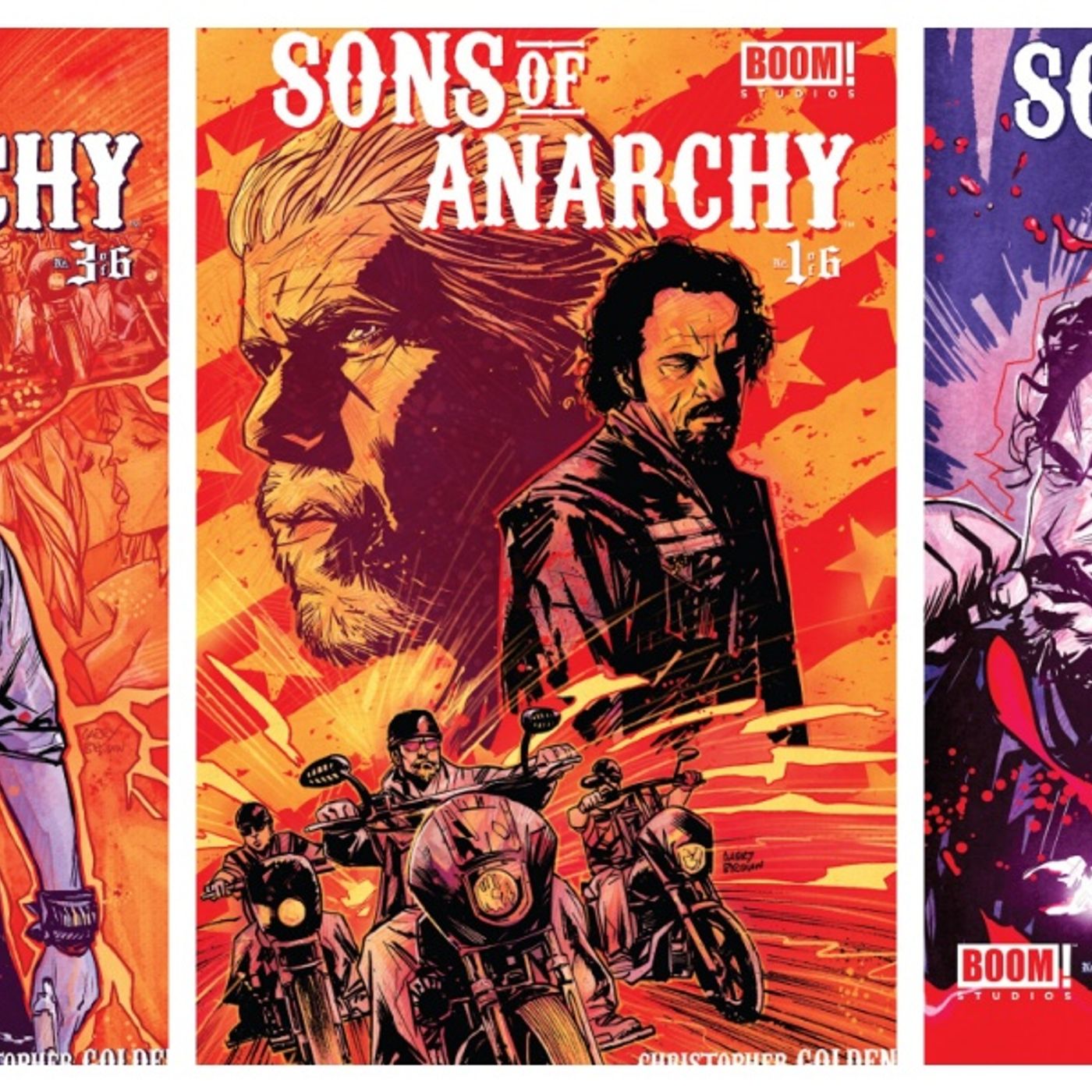 Source Material #376.5 - Sons of Anarchy 1-6 (Boom!, 2013) episode artwork