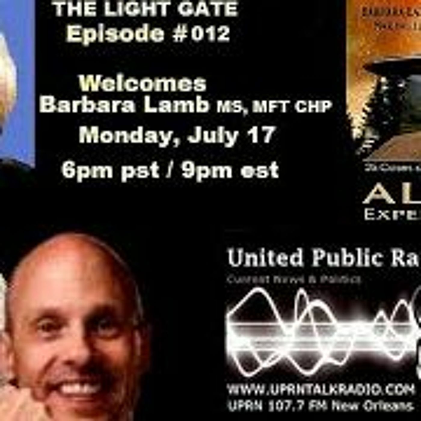 The Light Gate Welcomes Barbara Lamb, July 17th, 2023- Author, UFO Experiencer