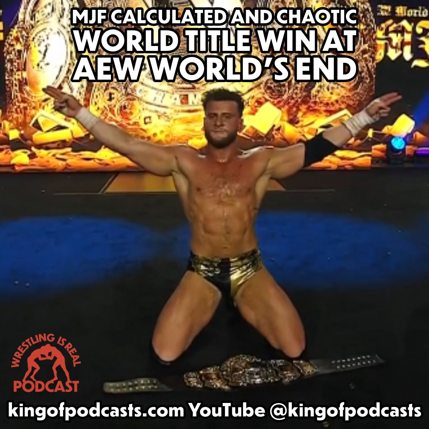 MJF's Calculated and Chaotic World Title Win at AEW World's End