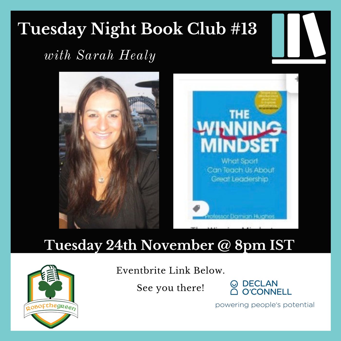 Tuesday Night Book Club #13 - The Winning Mindset - Sarah Healy (returns)