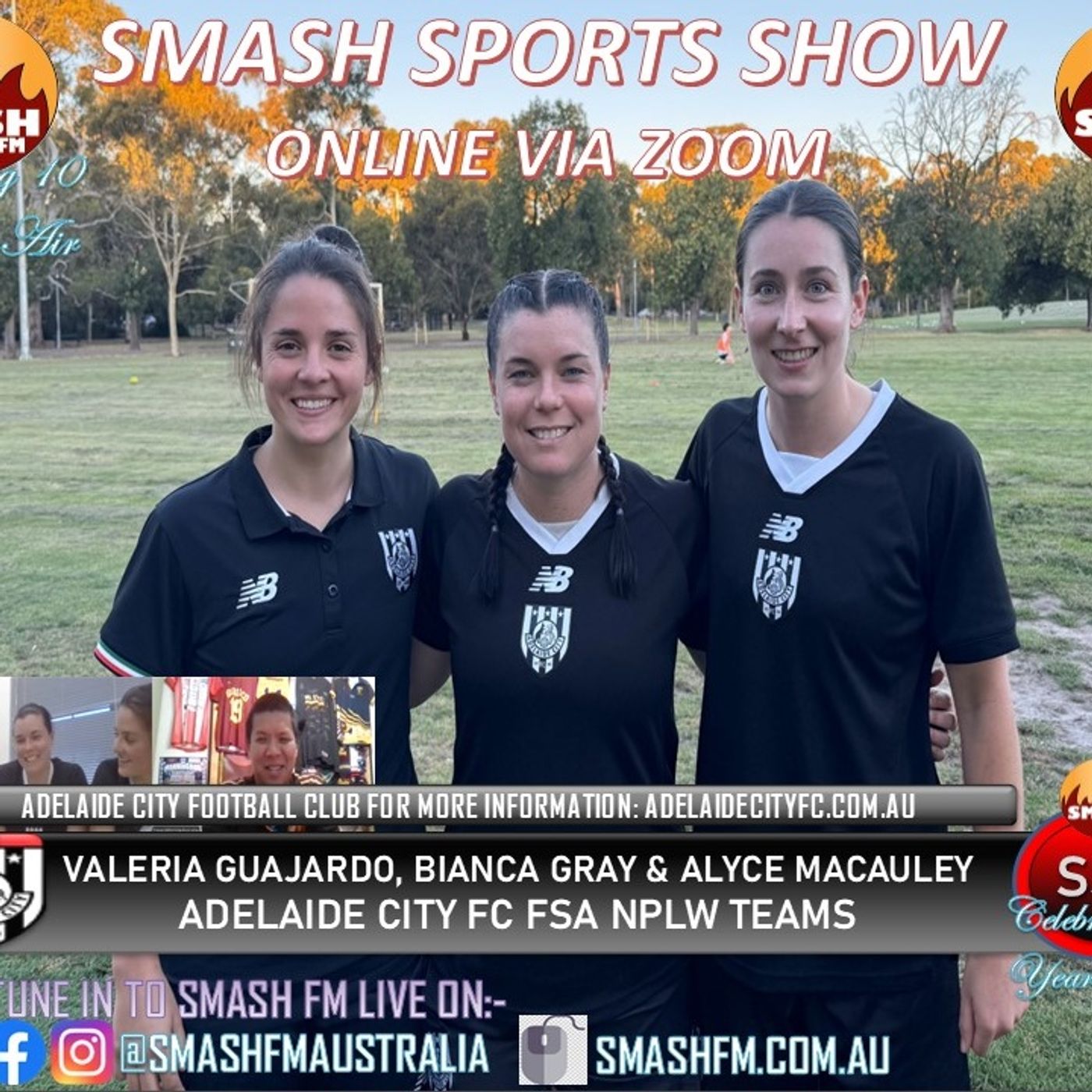 SSS10THYR: Adelaide City FC FSA NPLW Interviews 111224