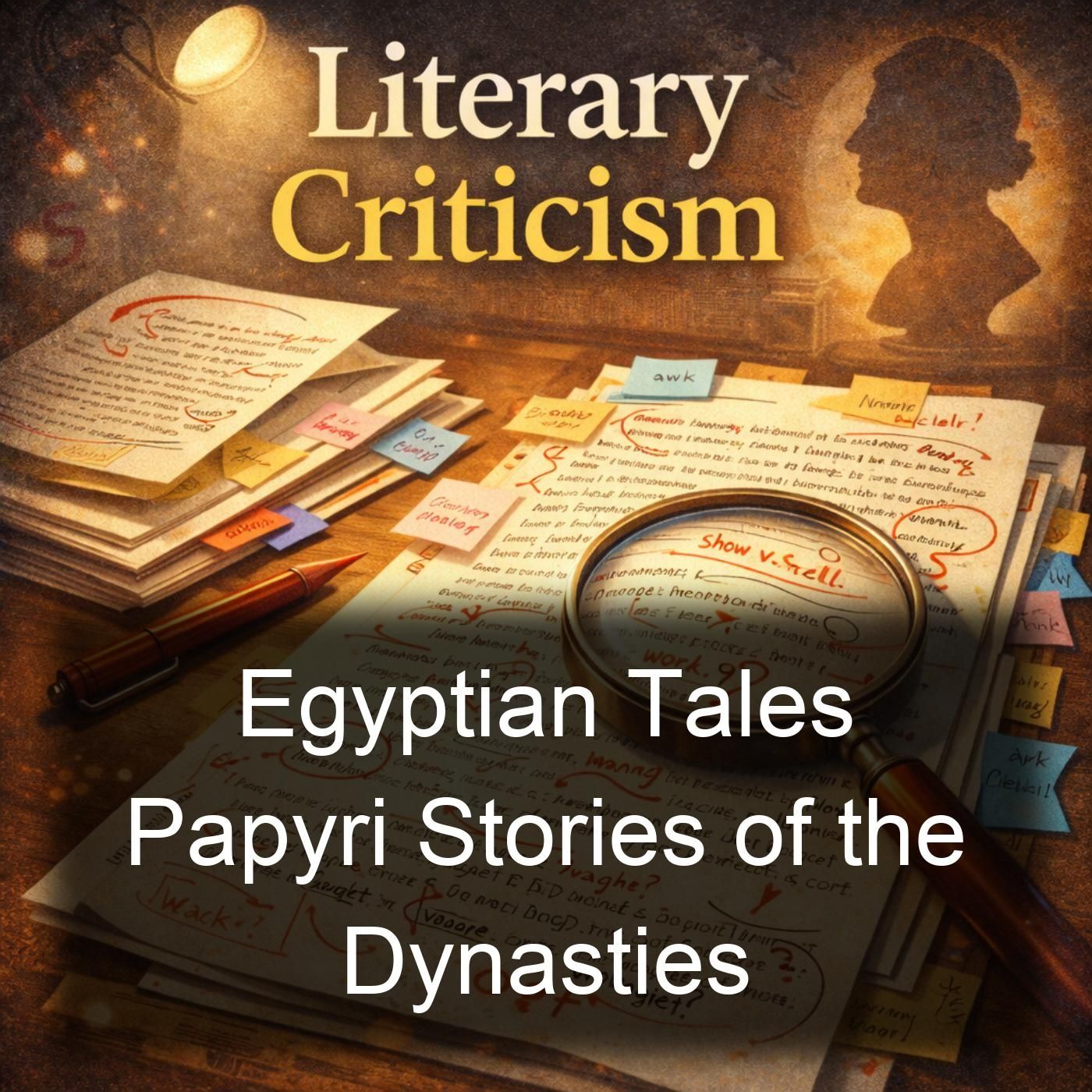 Egyptian Tales Papyri Stories of the Dynasties cover art