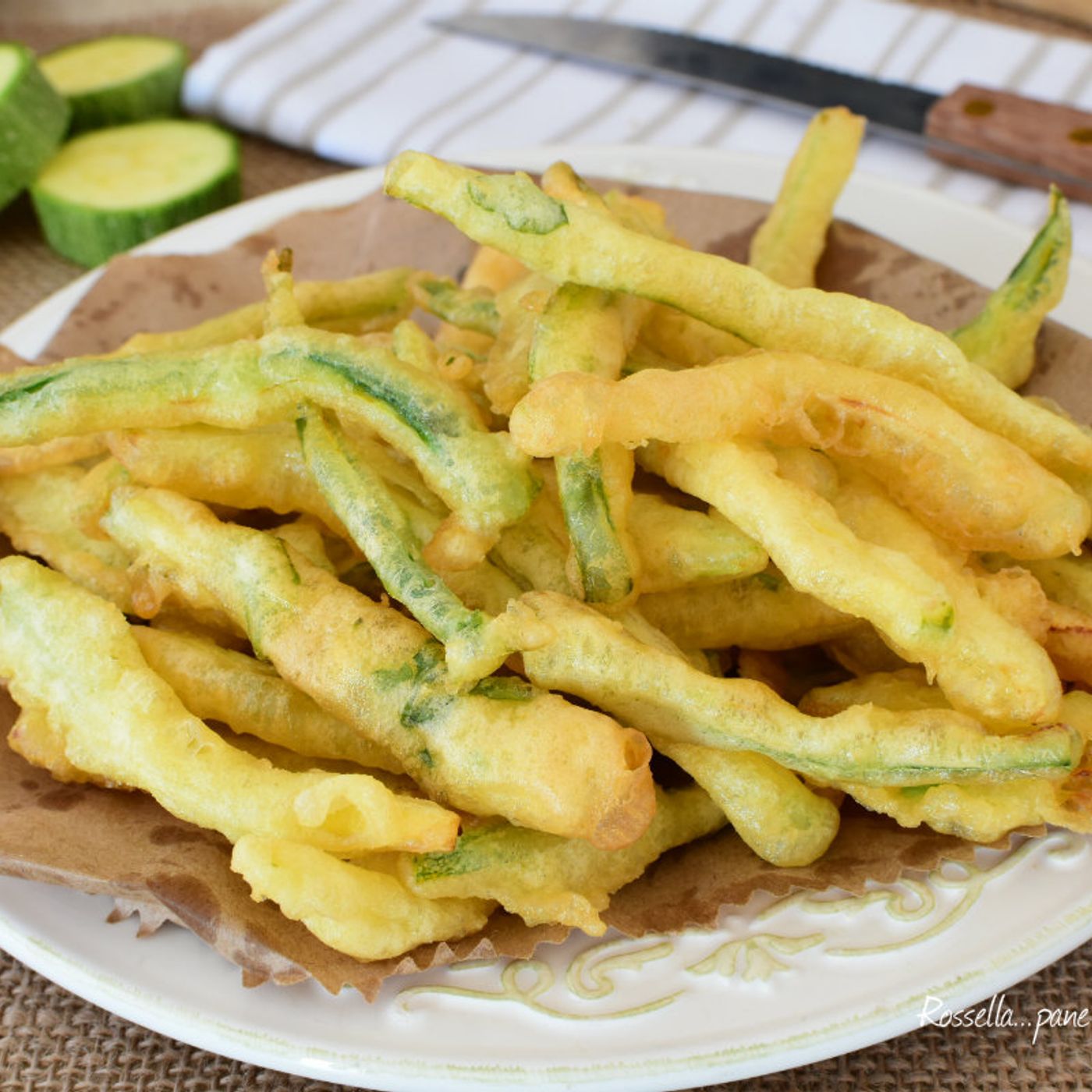 ZUCCHINE CROCCANTI da CONTORNO